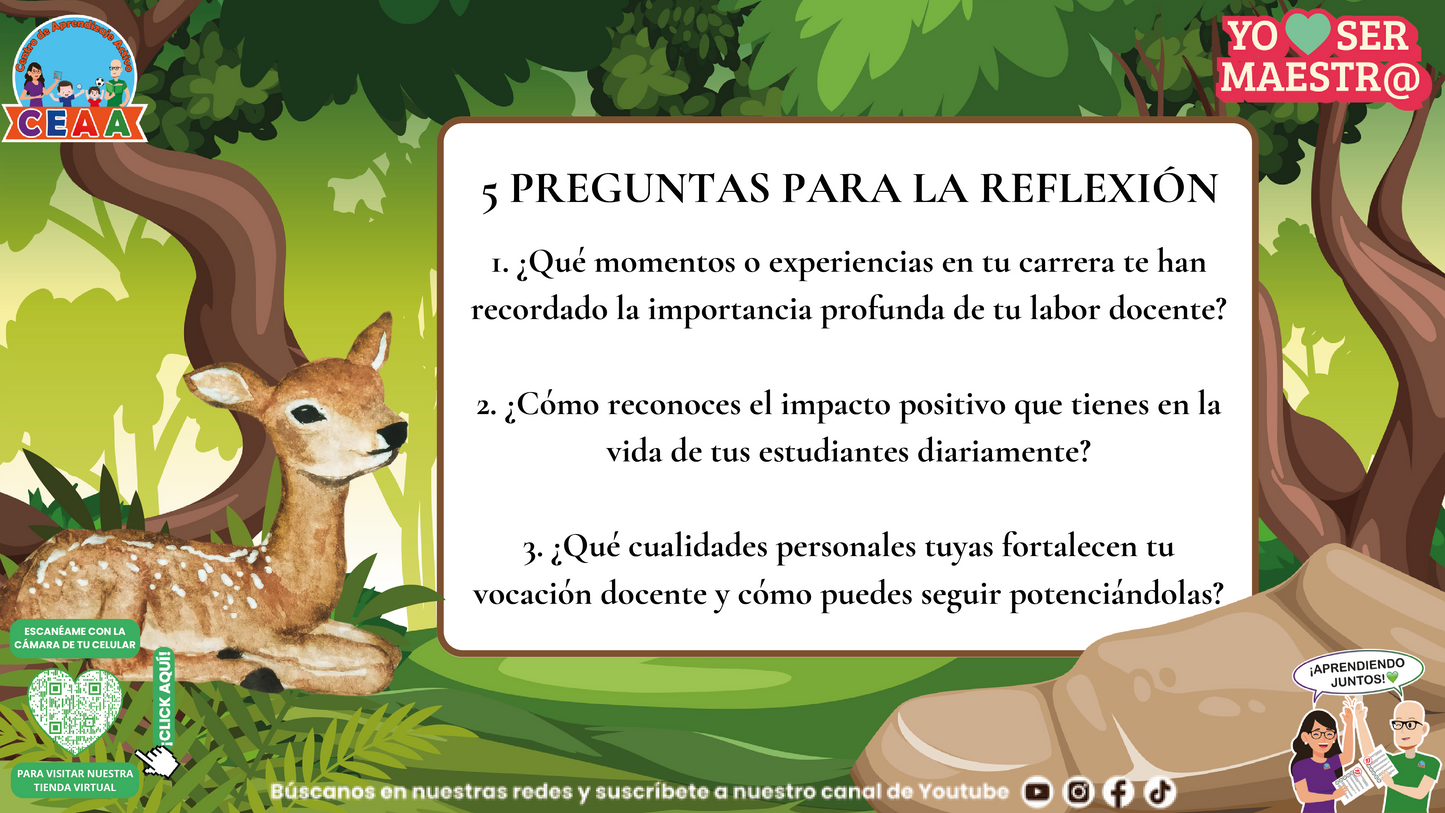 Historias para Maestros - El Bosque de la Huella Imborrable (Editable en PowerPoint)
