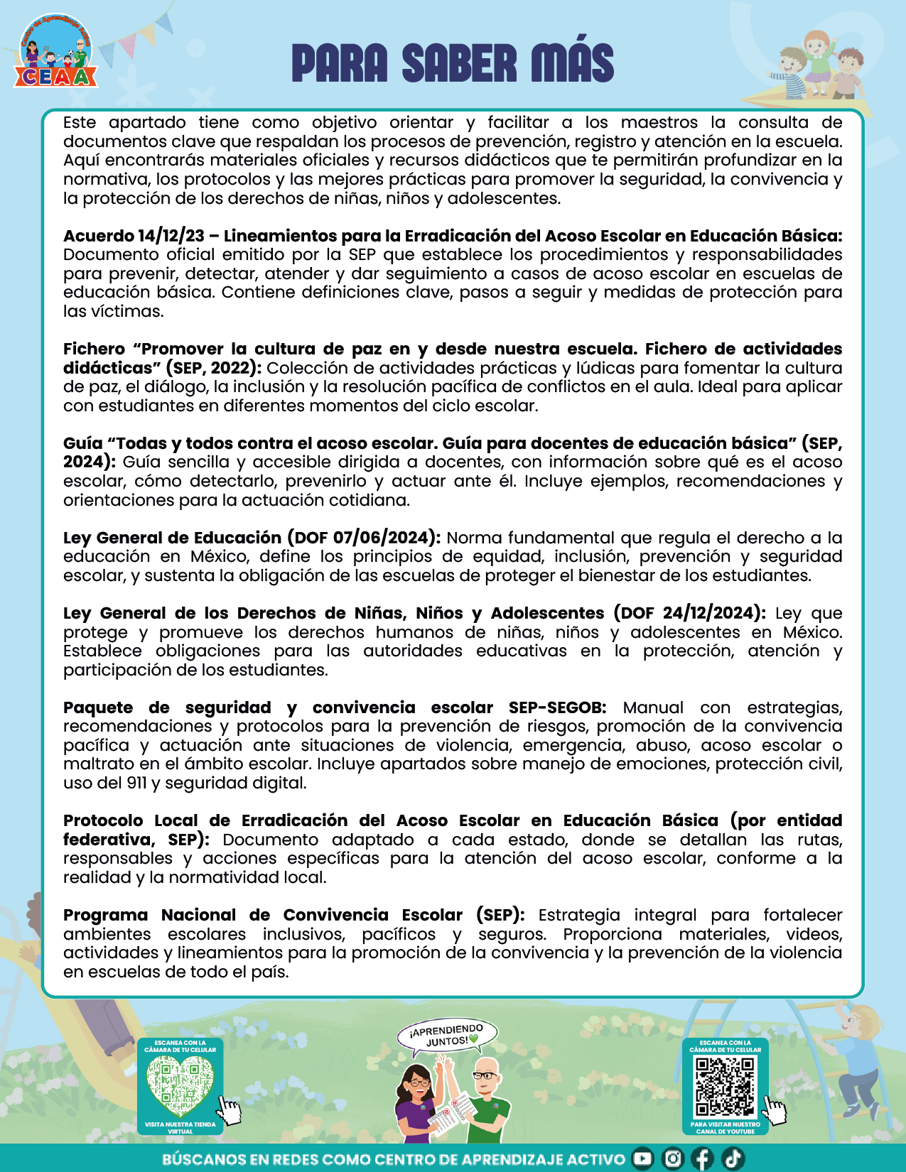 BITÁCORA PARA LA PREVENCIÓN, REGISTRO Y ATENCIÓN DE INCIDENCIAS Y ACOSO ESCOLAR en PDF
