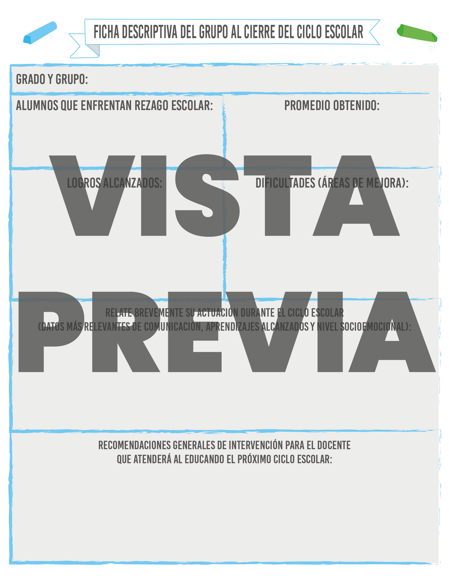 Agenda Gises DIRECTOR Preescolar Ciclo Escolar 2024 - 2025 en PDF