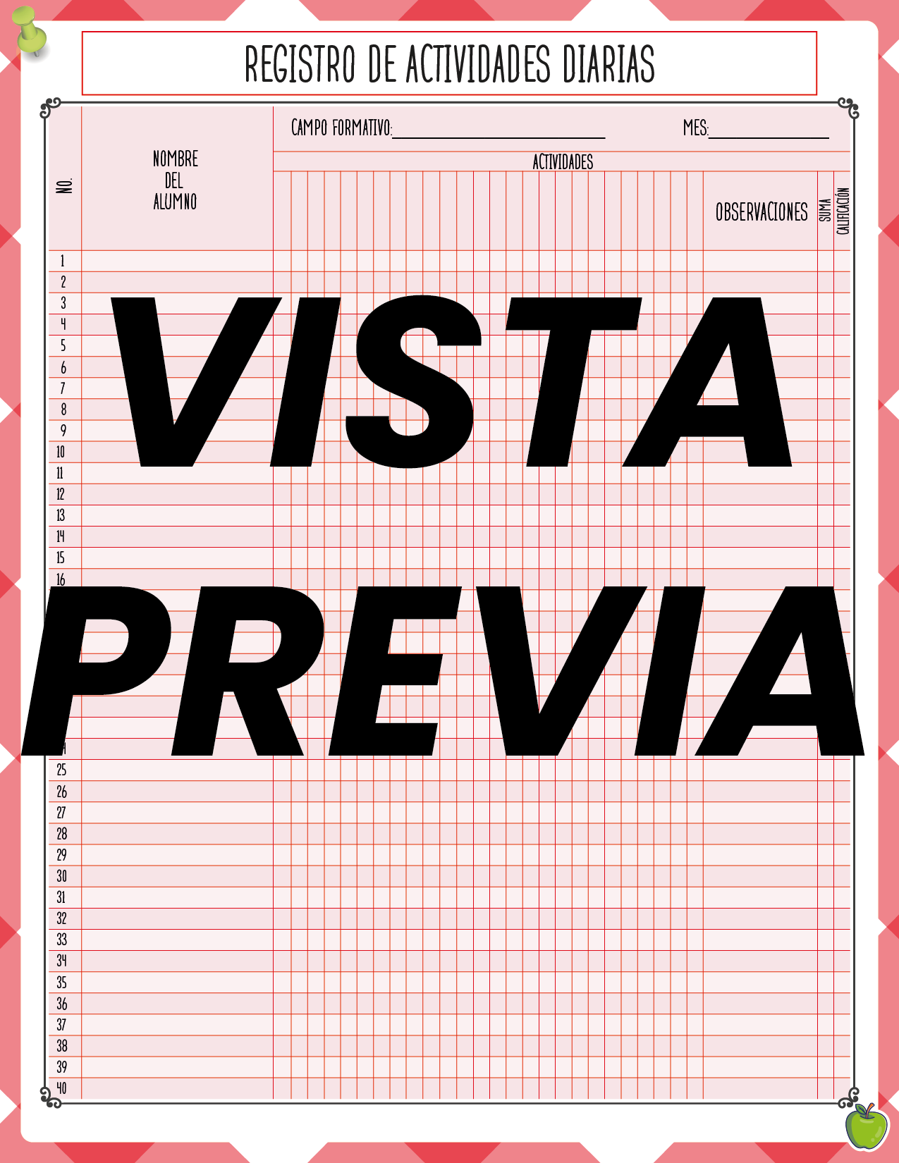 Agenda Manzana MAESTRO Primaria