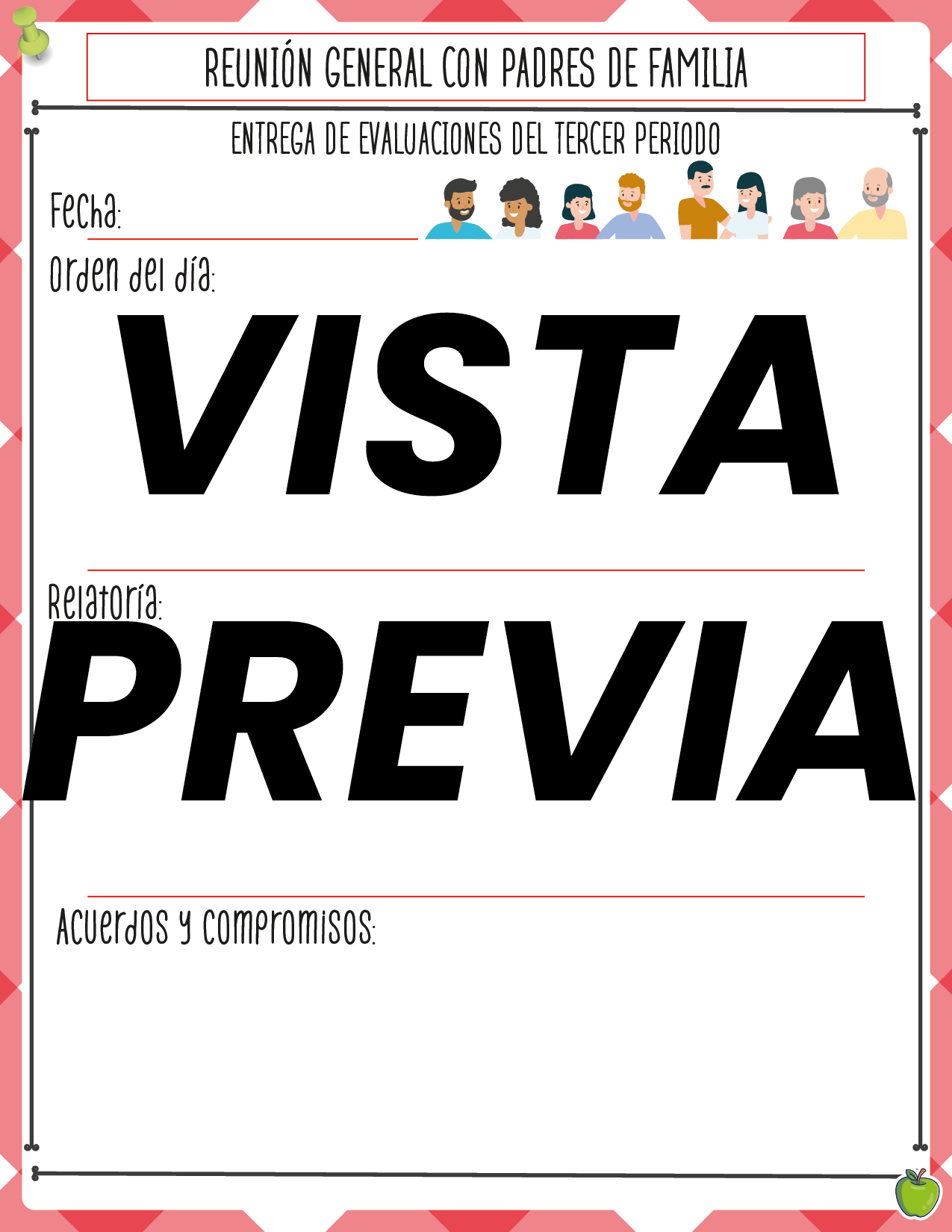 Agenda Manzana MAESTRO Primaria