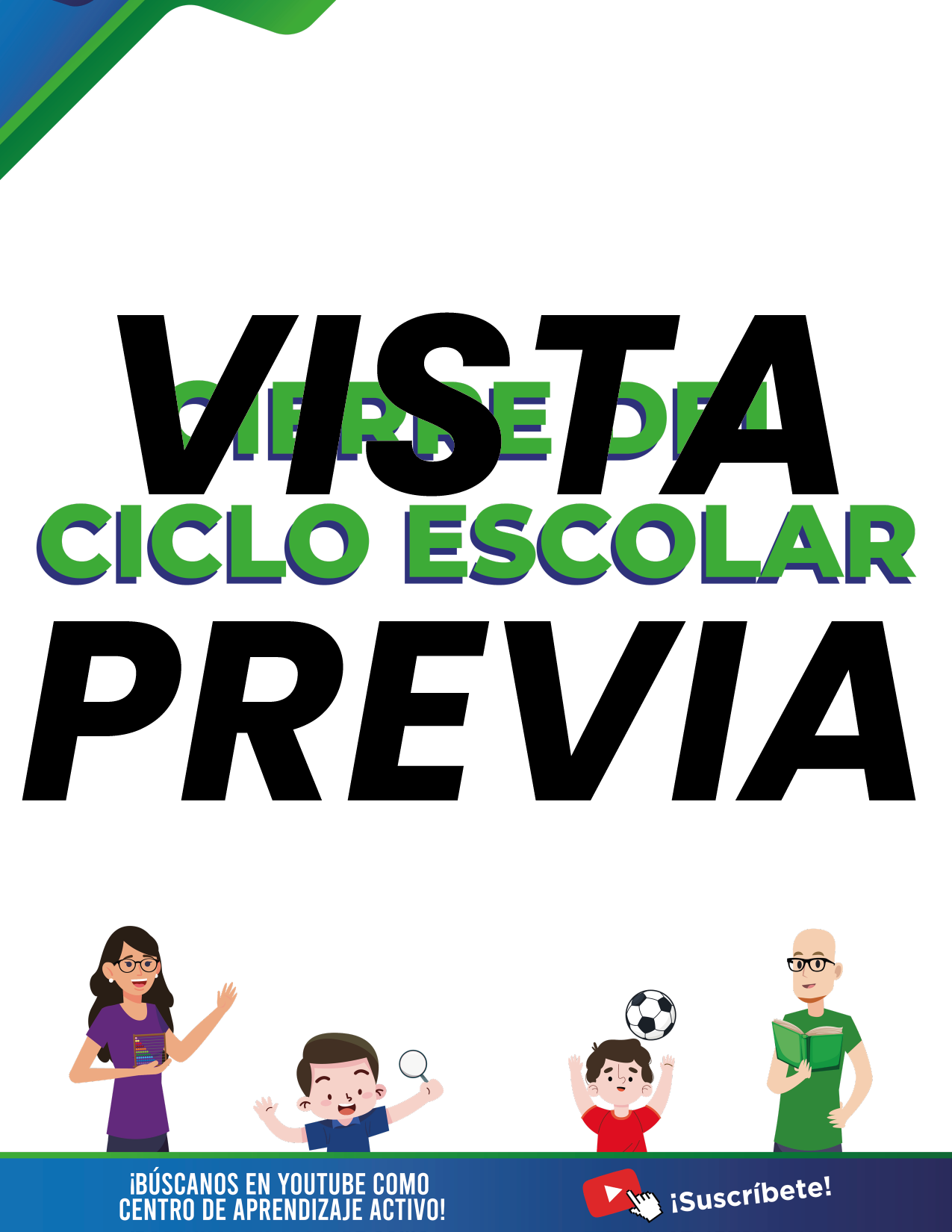 Agenda Formal Verde-azul SUPERVISOR Primaria