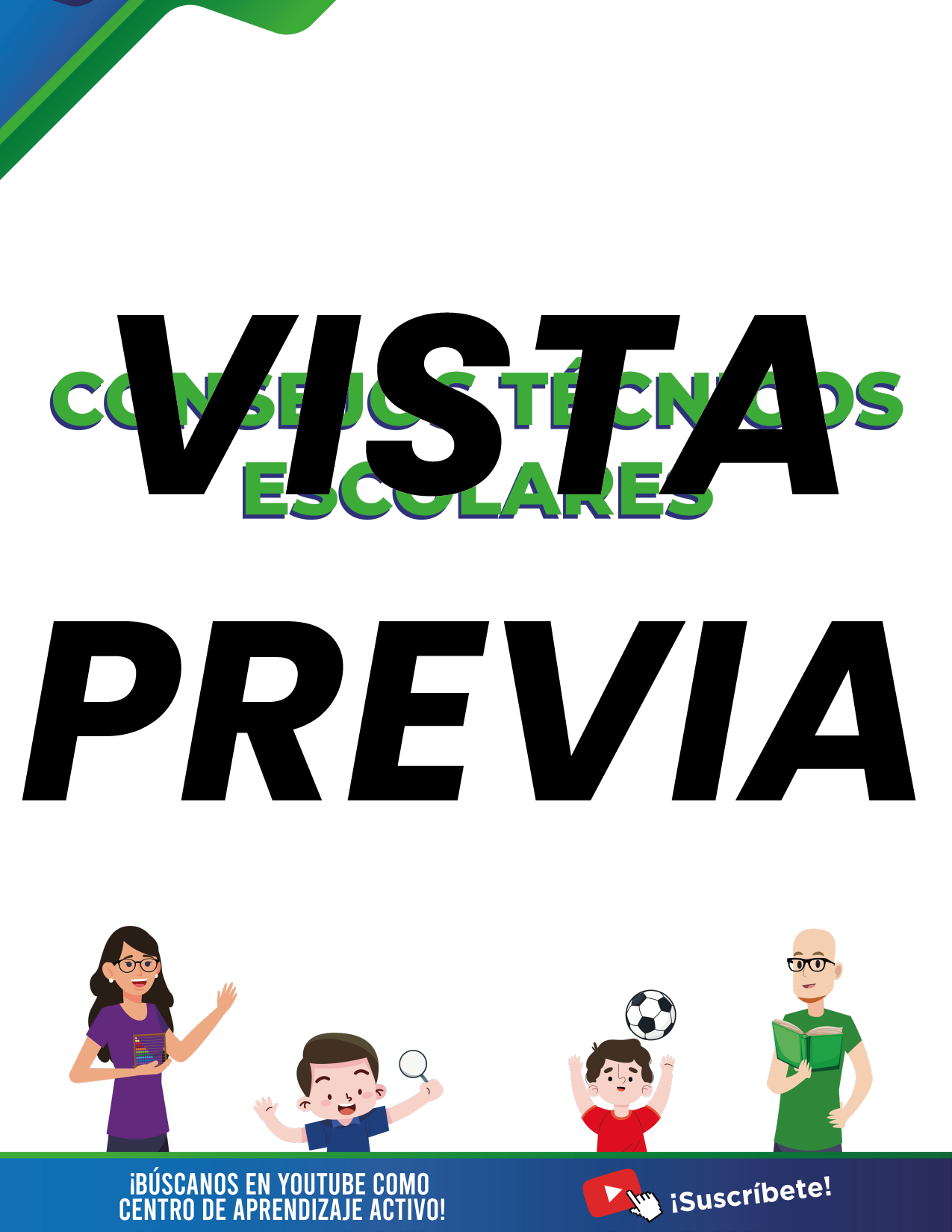 Agenda Formal Verde-azul SUPERVISOR Primaria