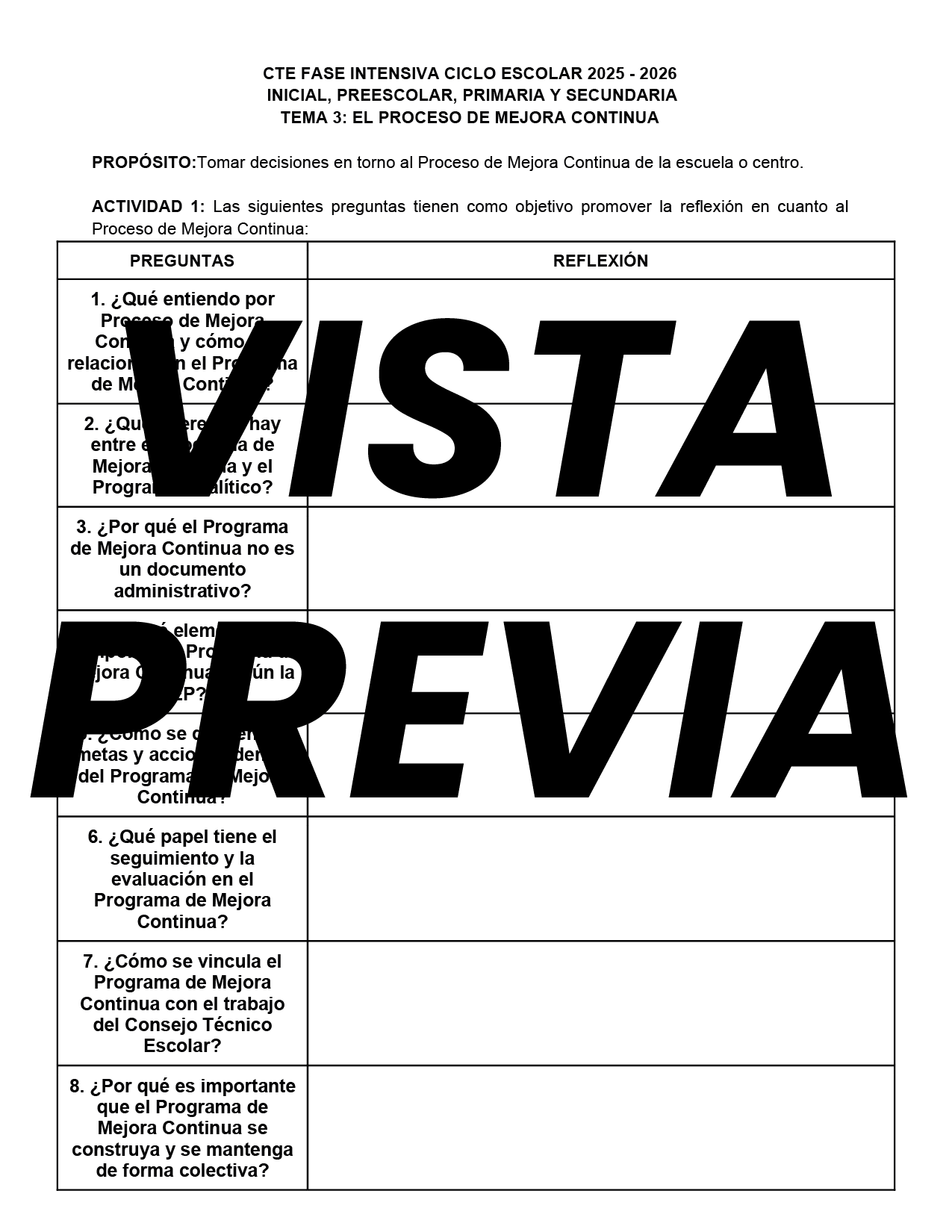 FORMATOS DE PRODUCTOS TEMAS 3 Y 4 FASE INTENSIVA 2025-2026 EDITABLE EN WORD