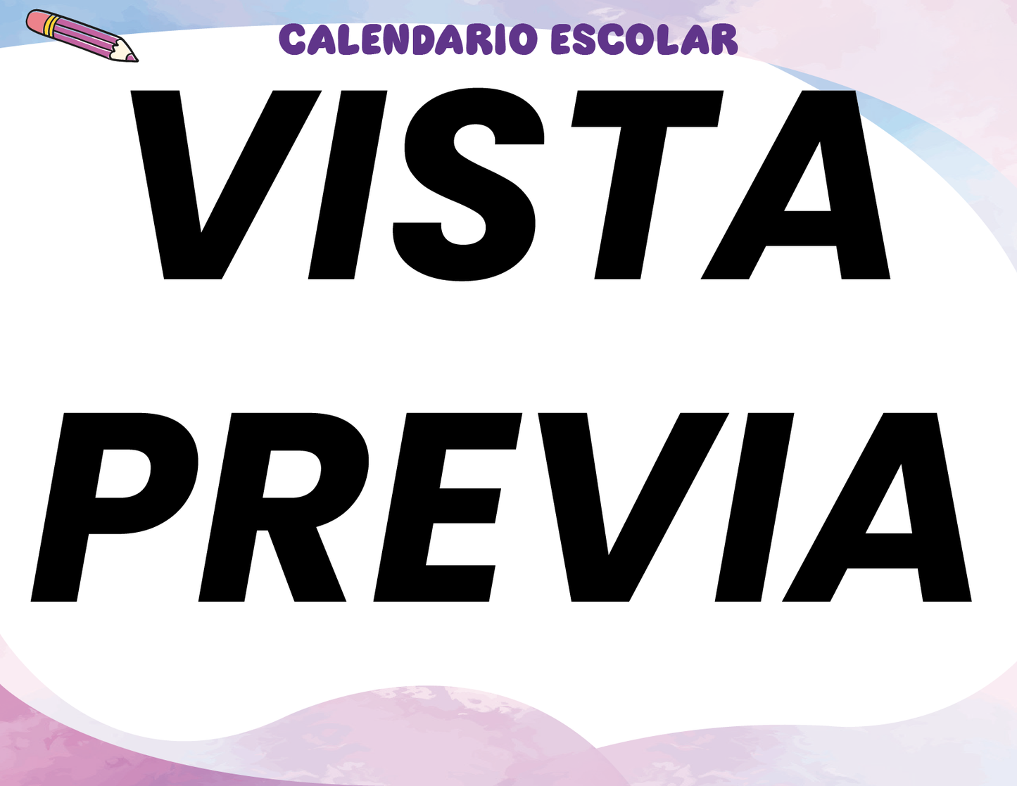Agenda Colorida MAESTRO Preescolar