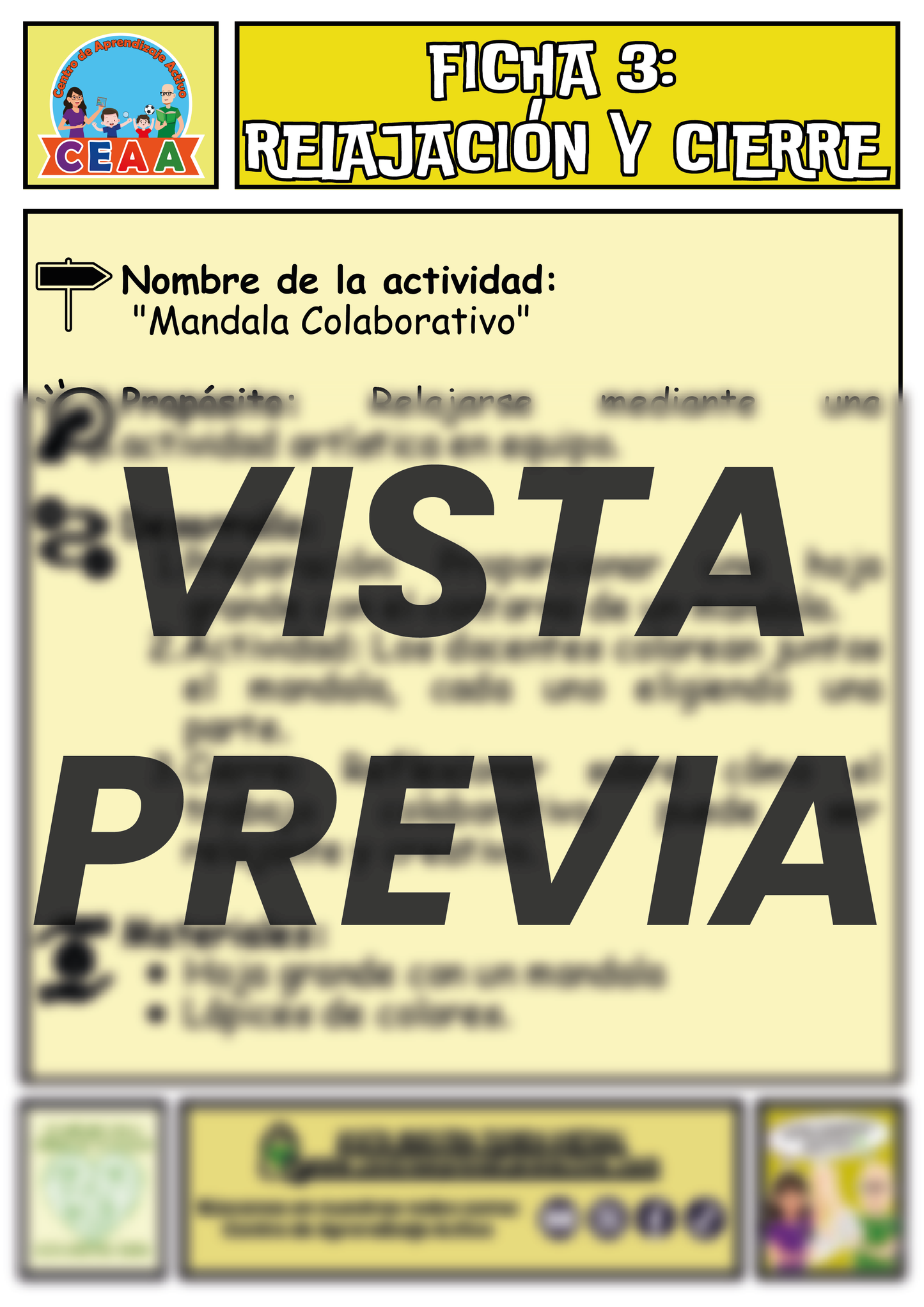 Fichero 3 Actividades CTE Tema 10: Estrategias para desarrollar la evaluación formativa