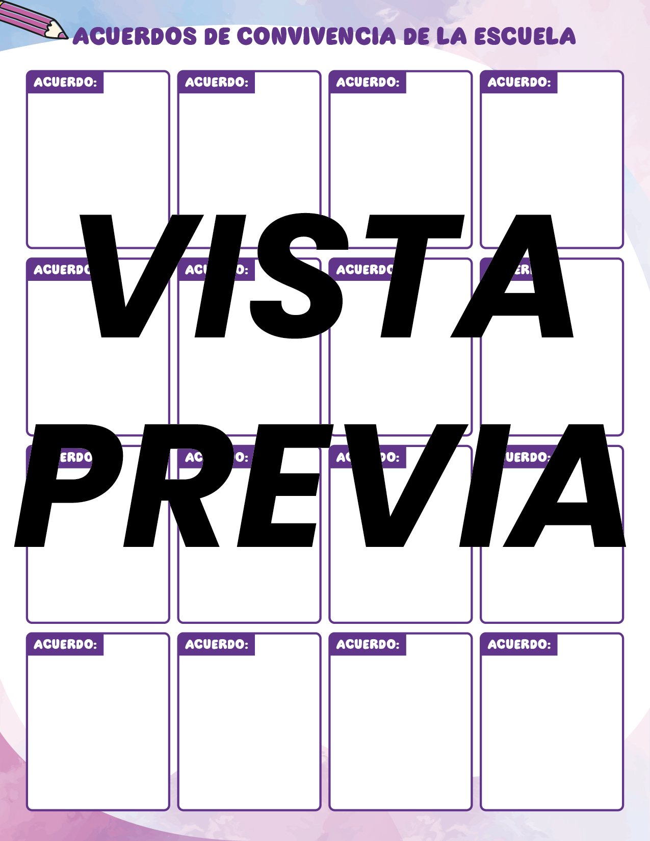 Agenda Colorida MAESTRO Preescolar
