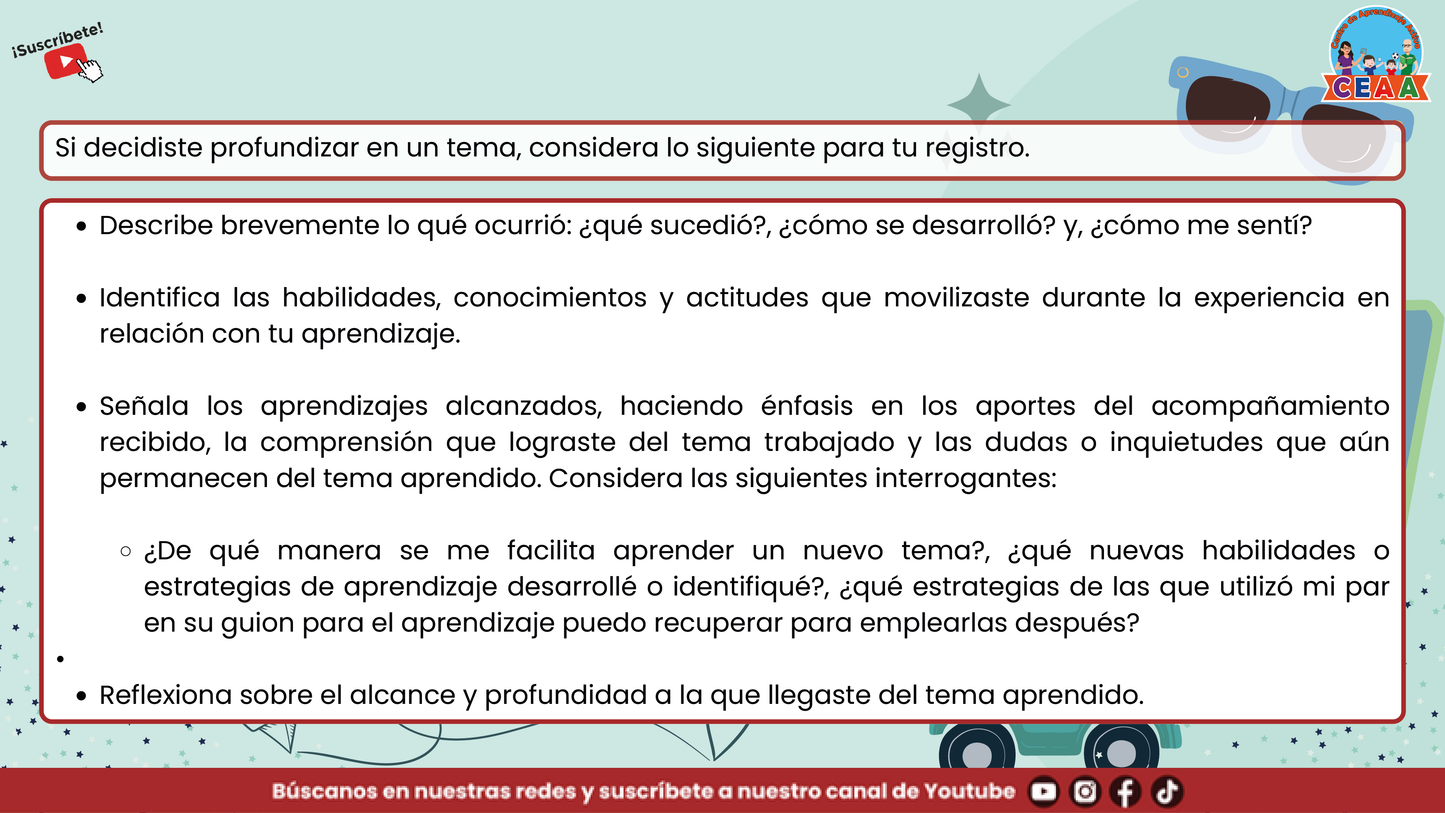 Presentación Taller Intensivo Sesión 2 - Bitácora para la Reflexión en PDF