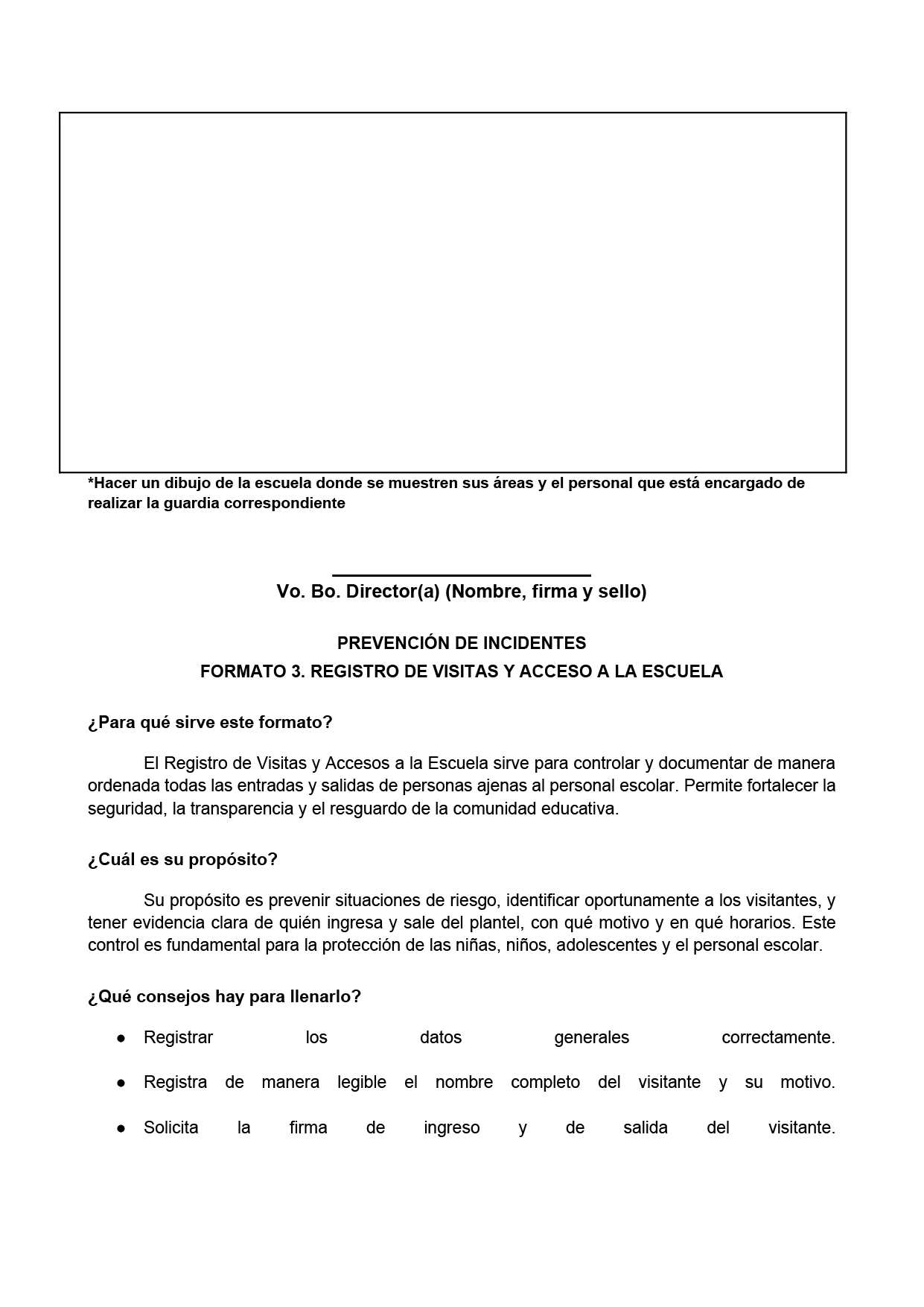 BITÁCORA PARA LA PREVENCIÓN, REGISTRO Y ATENCIÓN DE INCIDENCIAS Y ACOSO ESCOLAR (Editable en Word, se incluye en el paquete del tema 3 y 4)
