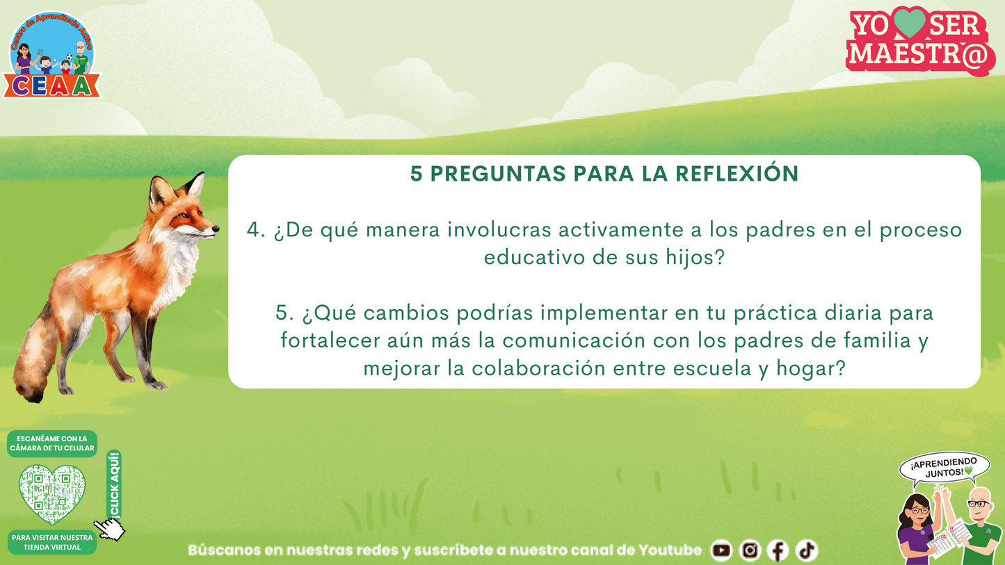Historias para Maestros - El sabueso, el zorro y la tormenta (Editable en PowerPoint)