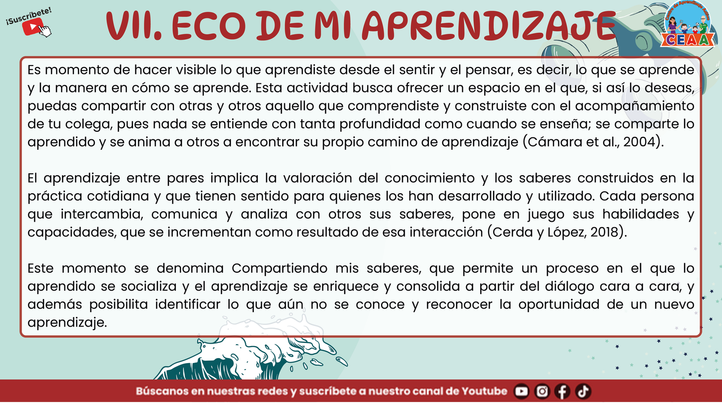 Presentación Taller Intensivo Sesión 2 - Bitácora para la Reflexión en PDF