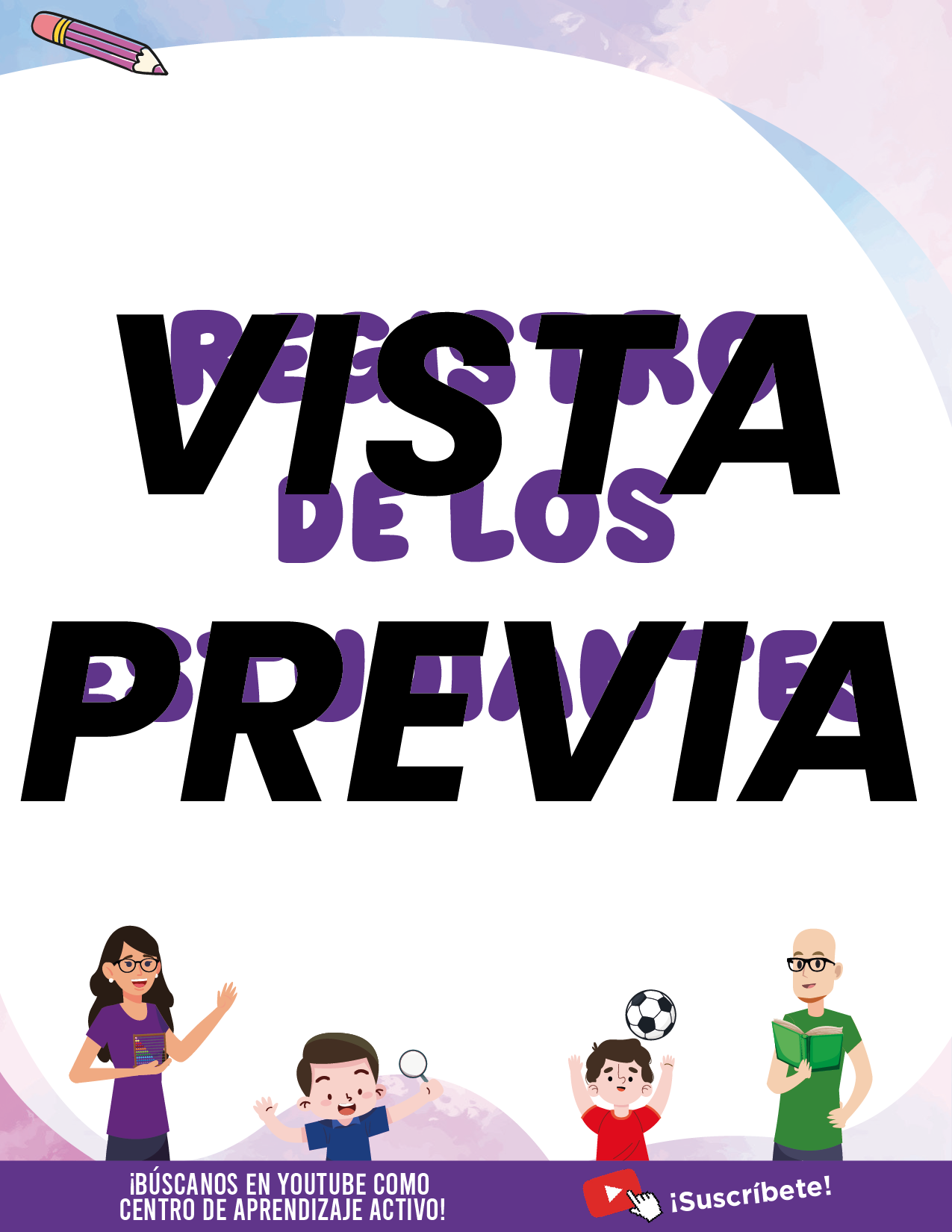 Agenda Colorida MAESTRO Preescolar