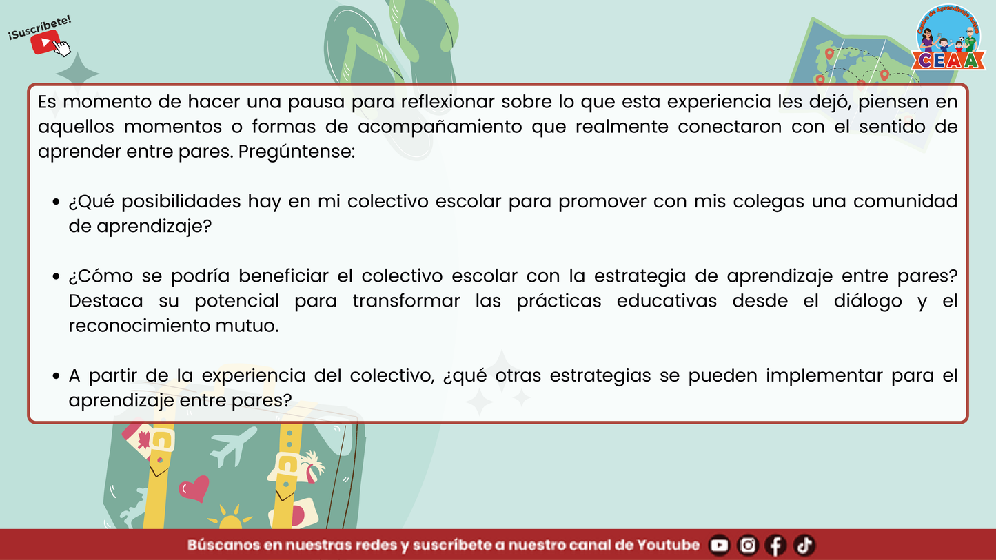 Presentación Taller Intensivo Sesión 2 - Bitácora para la Reflexión en PDF