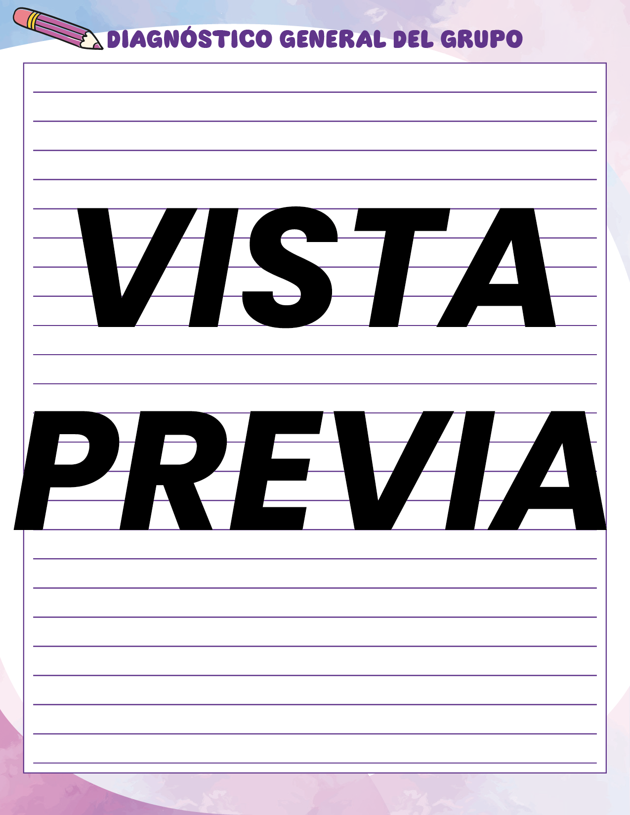 Agenda Colorida MAESTRO Preescolar