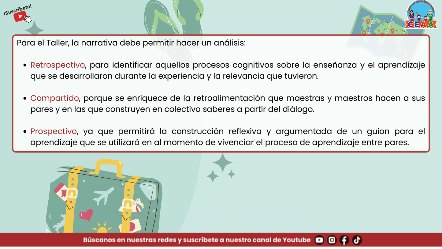 Presentación Taller Intensivo Sesión 2 - Bitácora para la Reflexión en PDF