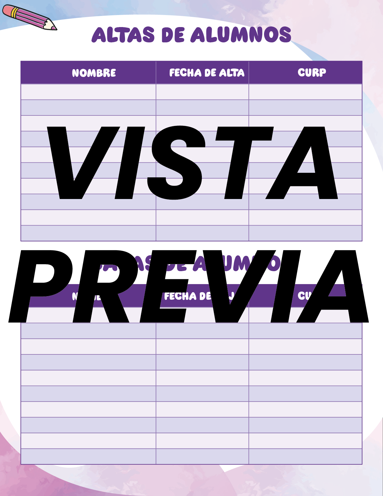 Agenda Colorida MAESTRO Preescolar