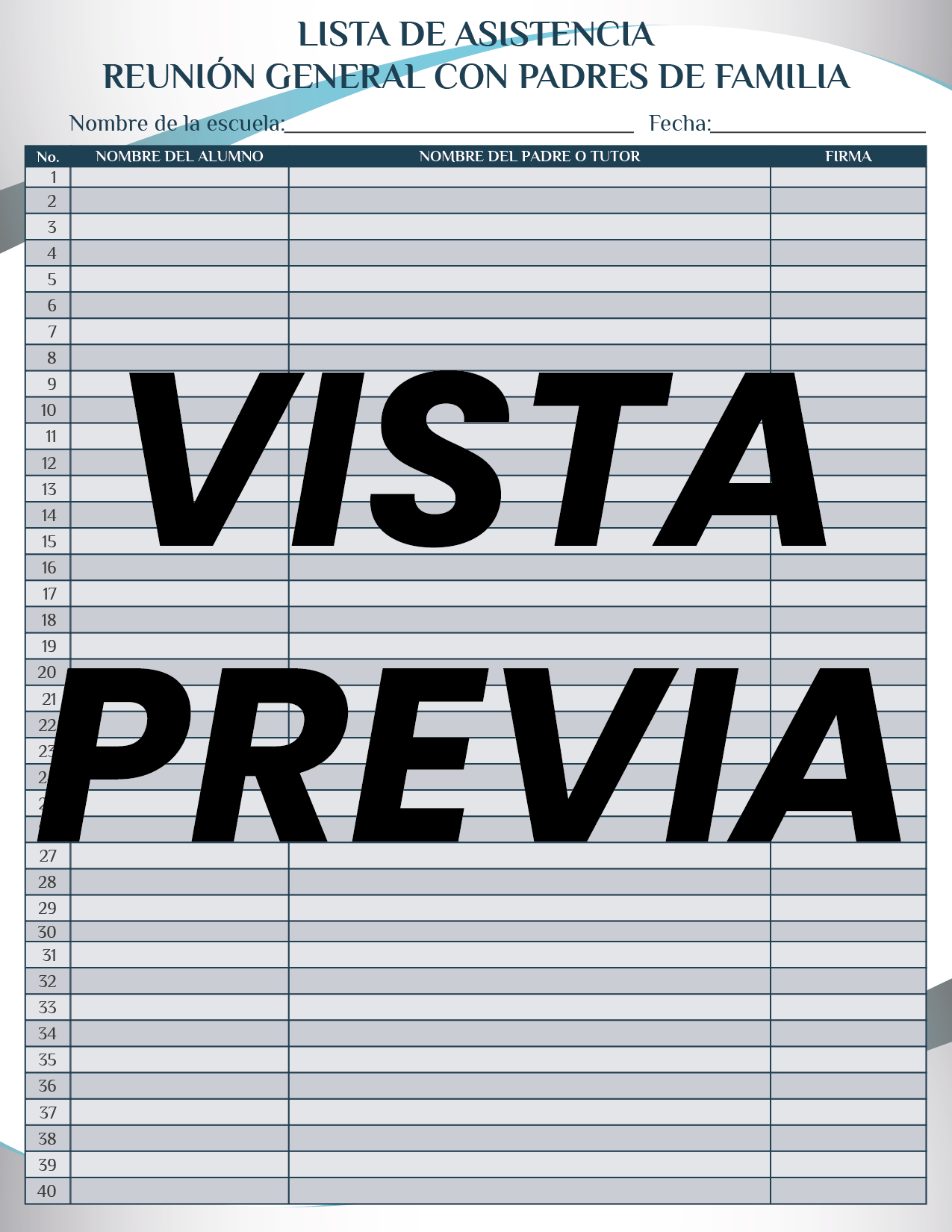 Agenda Formal Azul SUPERVISOR Secundaria