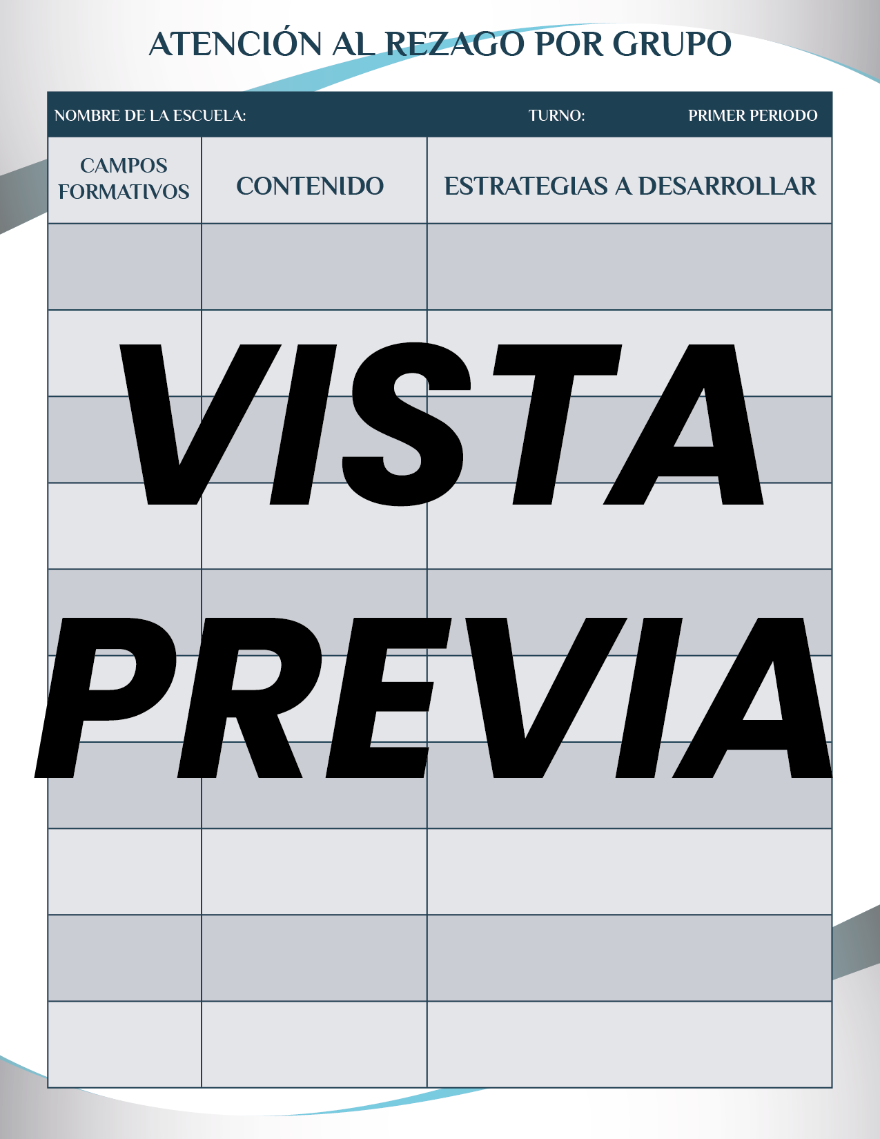 Agenda Formal Azul SUPERVISOR Secundaria