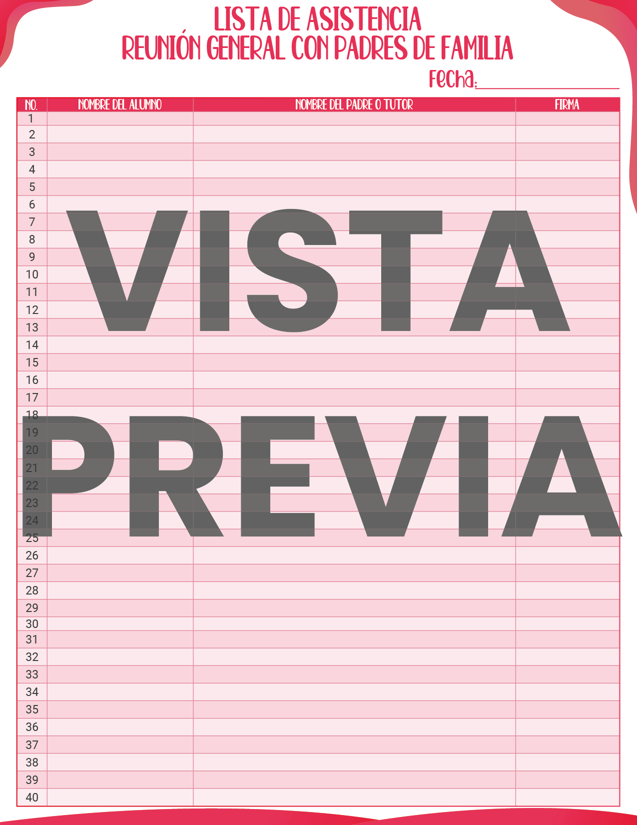 Agenda Rosa MAESTRO Primaria Ciclo Escolar 2024 - 2025 en PDF