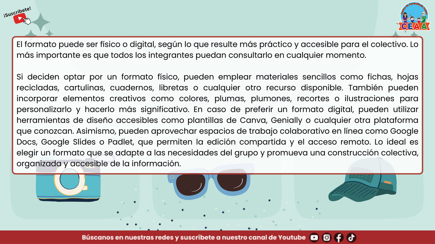 Presentación Taller Intensivo Sesión 2 - Bitácora para la Reflexión en PDF