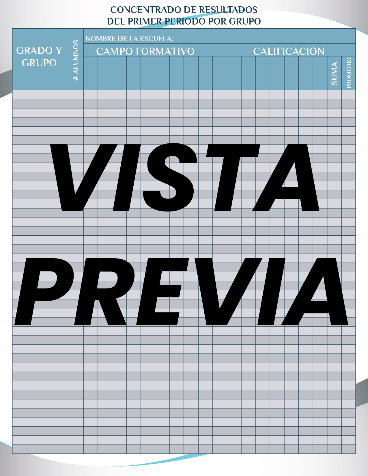 Agenda Formal Azul SUPERVISOR Secundaria