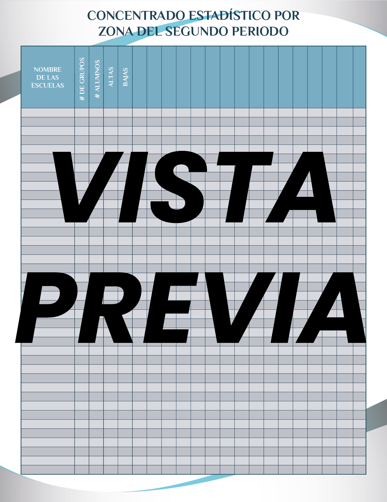 Agenda Formal Azul SUPERVISOR Secundaria
