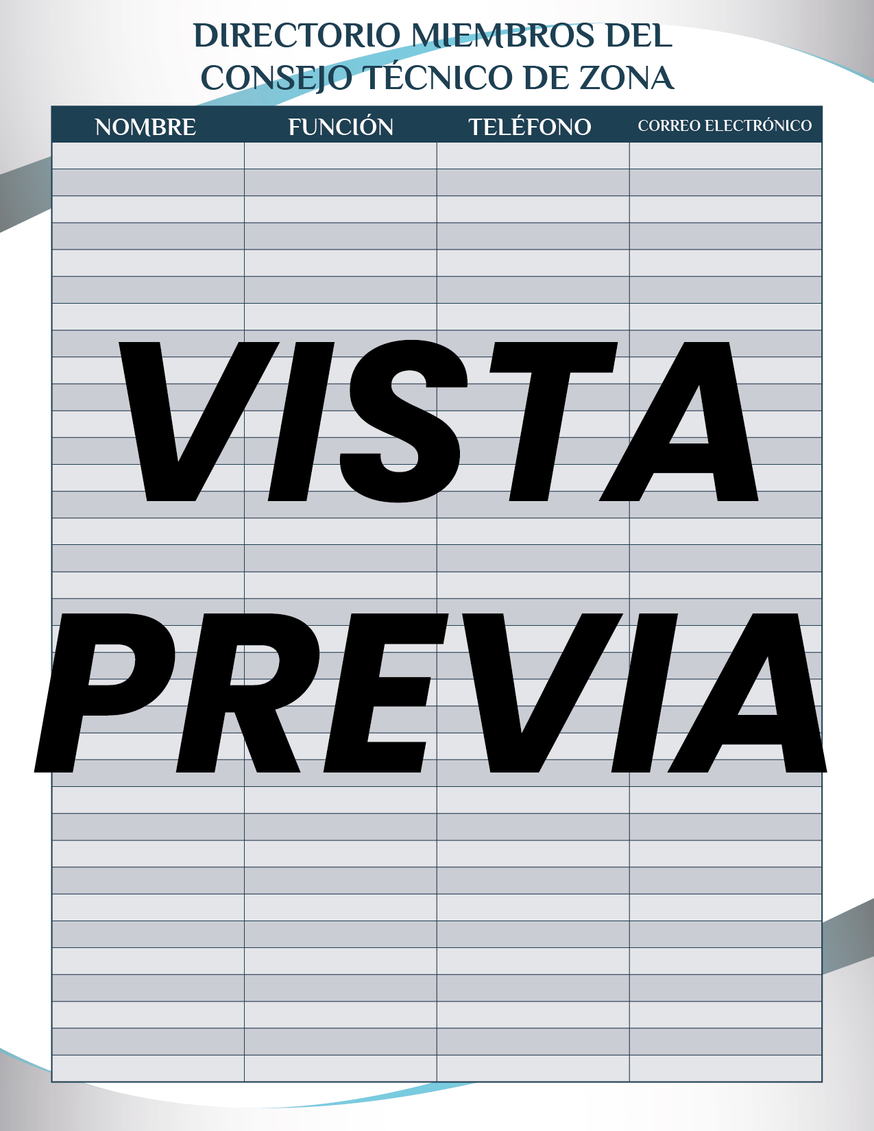 Agenda Formal Azul SUPERVISOR Secundaria