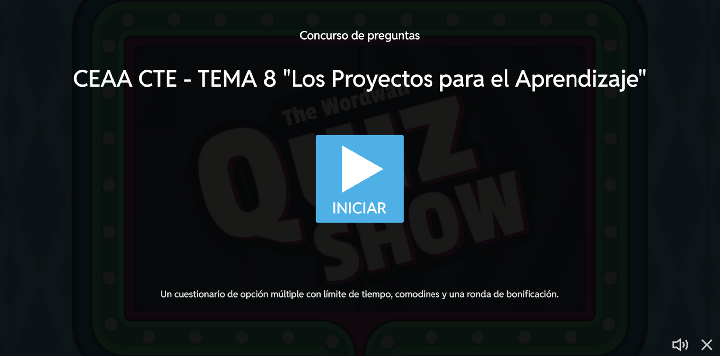 Juegos Interactivos CTE Tema 8