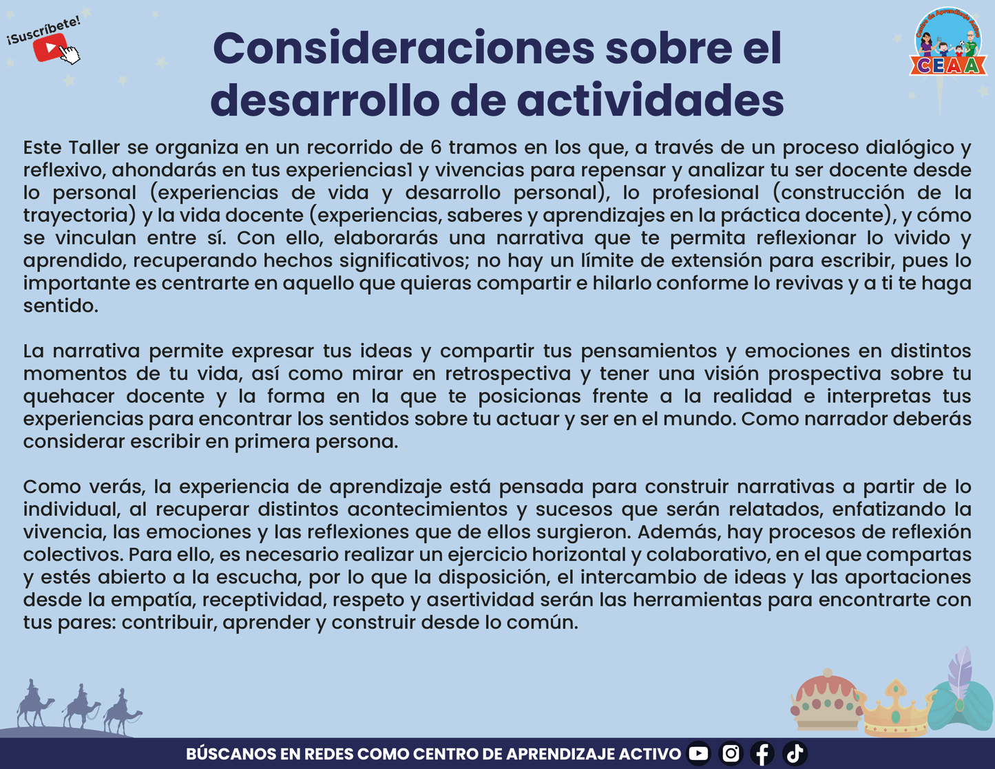 Presentación Taller Intensivo Para Docentes Sesión 1 Tramo 1, 2, 3 Y 4 Enero 2025