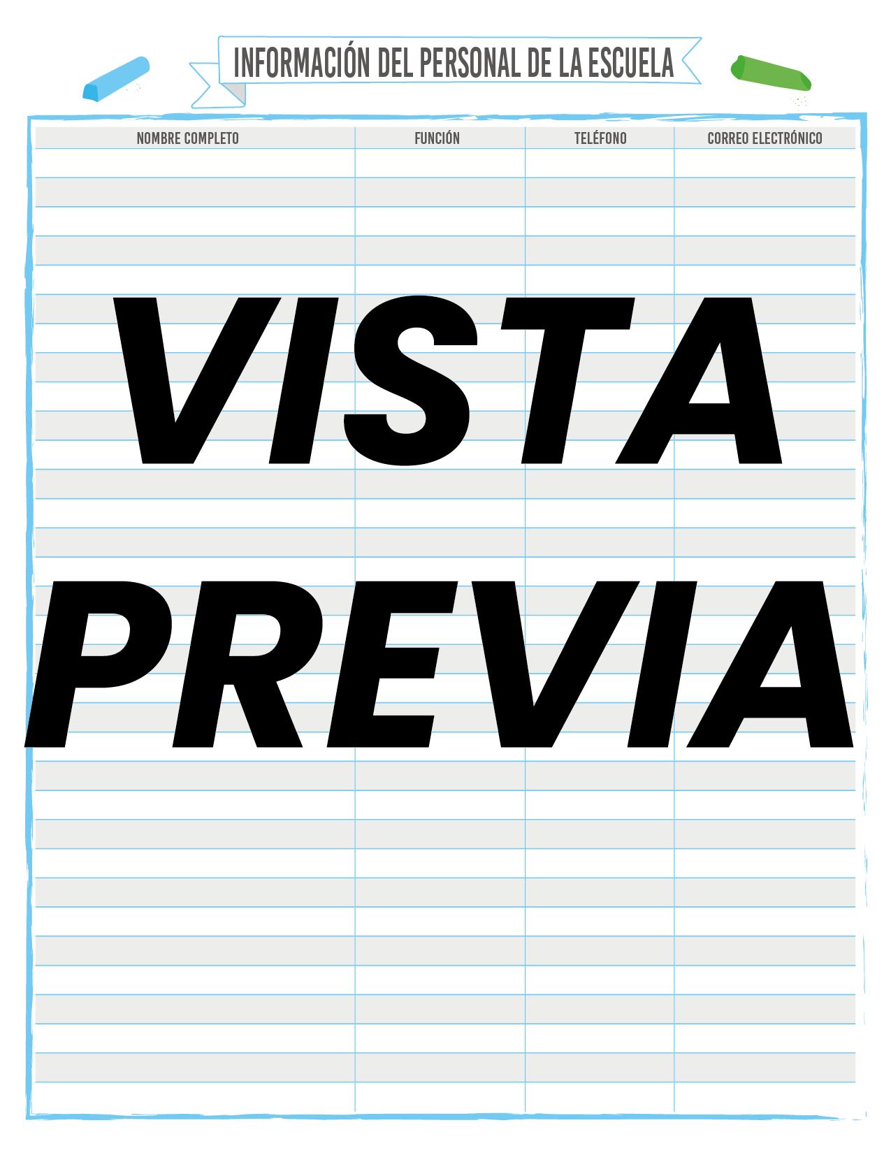 Agenda Gises DIRECTOR Preescolar