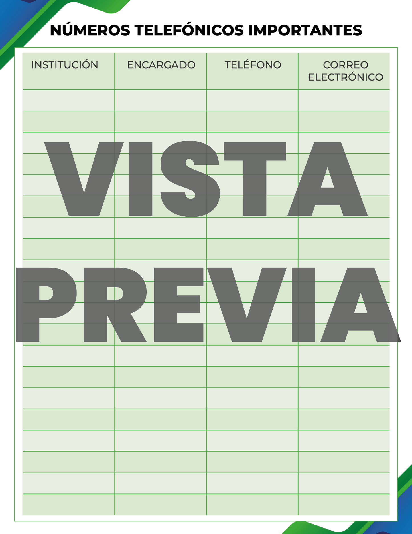 Agenda Formal SUPERVISOR Preescolar Ciclo Escolar 2024 - 2025 en PDF
