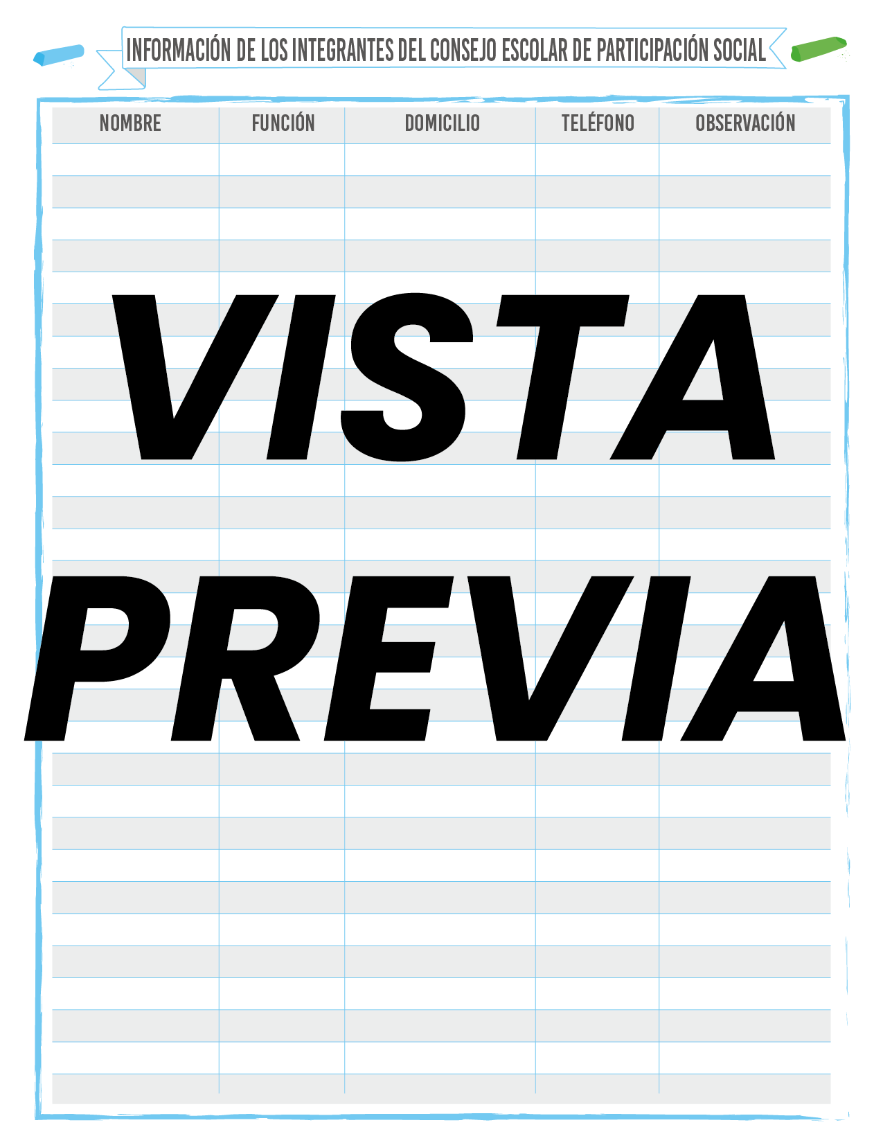 Agenda Gises DIRECTOR Preescolar