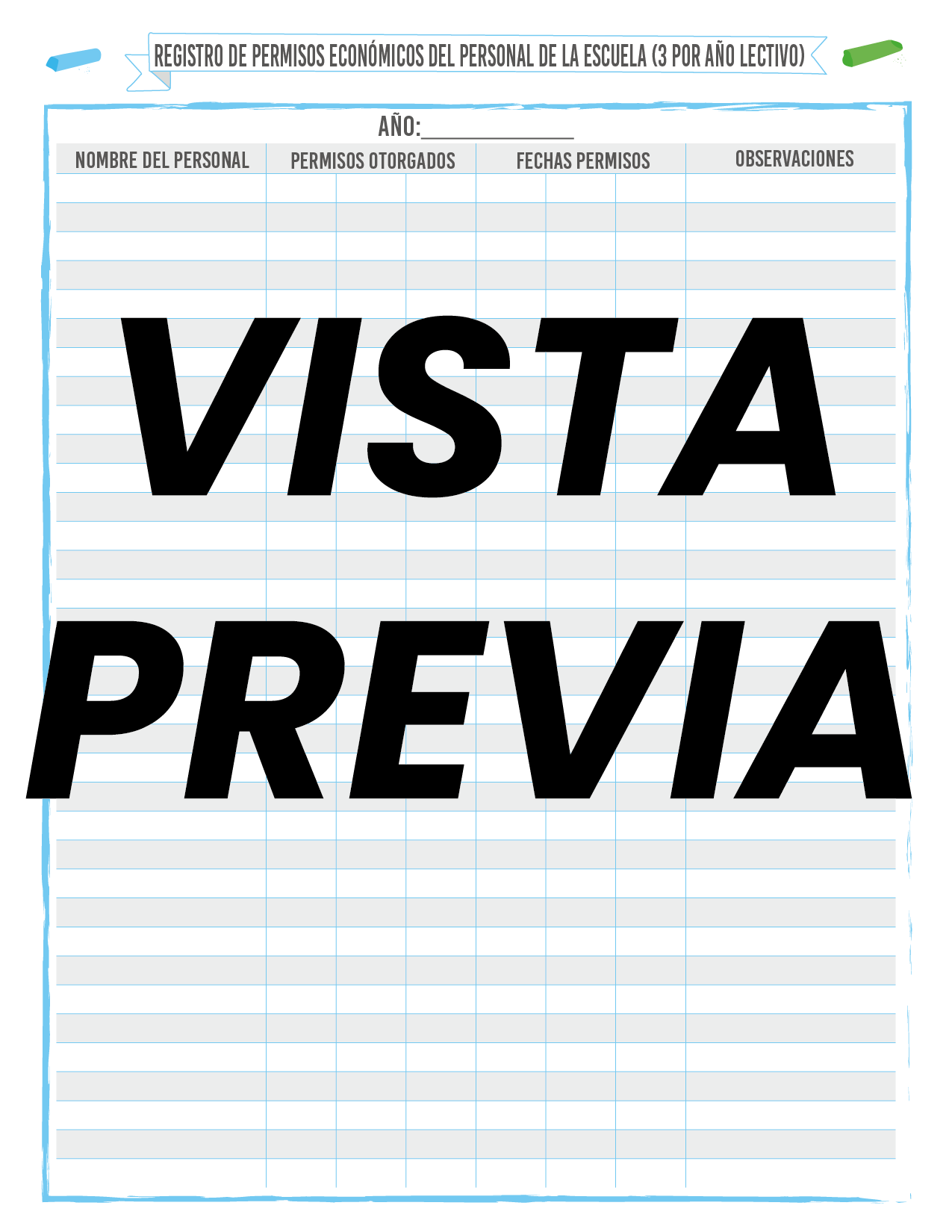 Agenda Gises DIRECTOR Preescolar