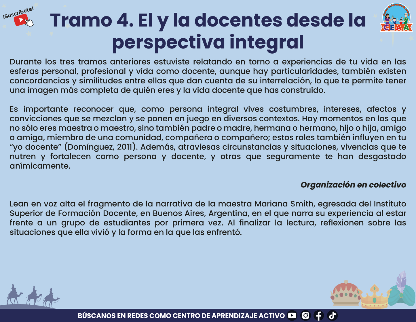 Presentación Taller Intensivo Para Docentes Sesión 1 Tramo 1, 2, 3 Y 4 Enero 2025