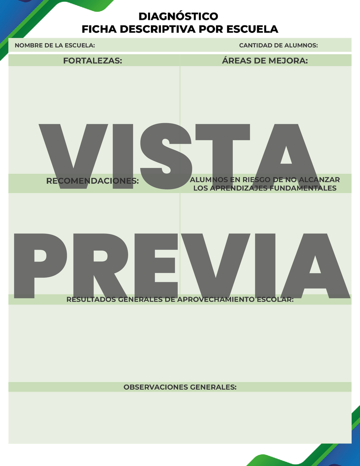Agenda Formal SUPERVISOR Preescolar Ciclo Escolar 2024 - 2025 en PDF