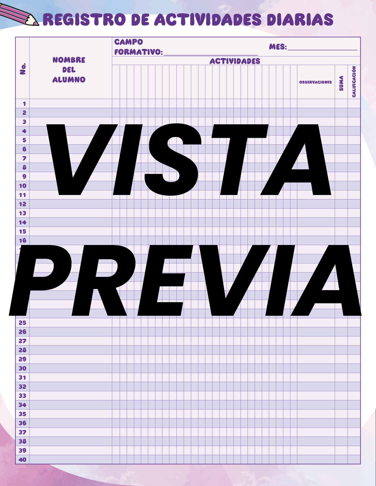 Agenda Colorida MAESTRO Primaria