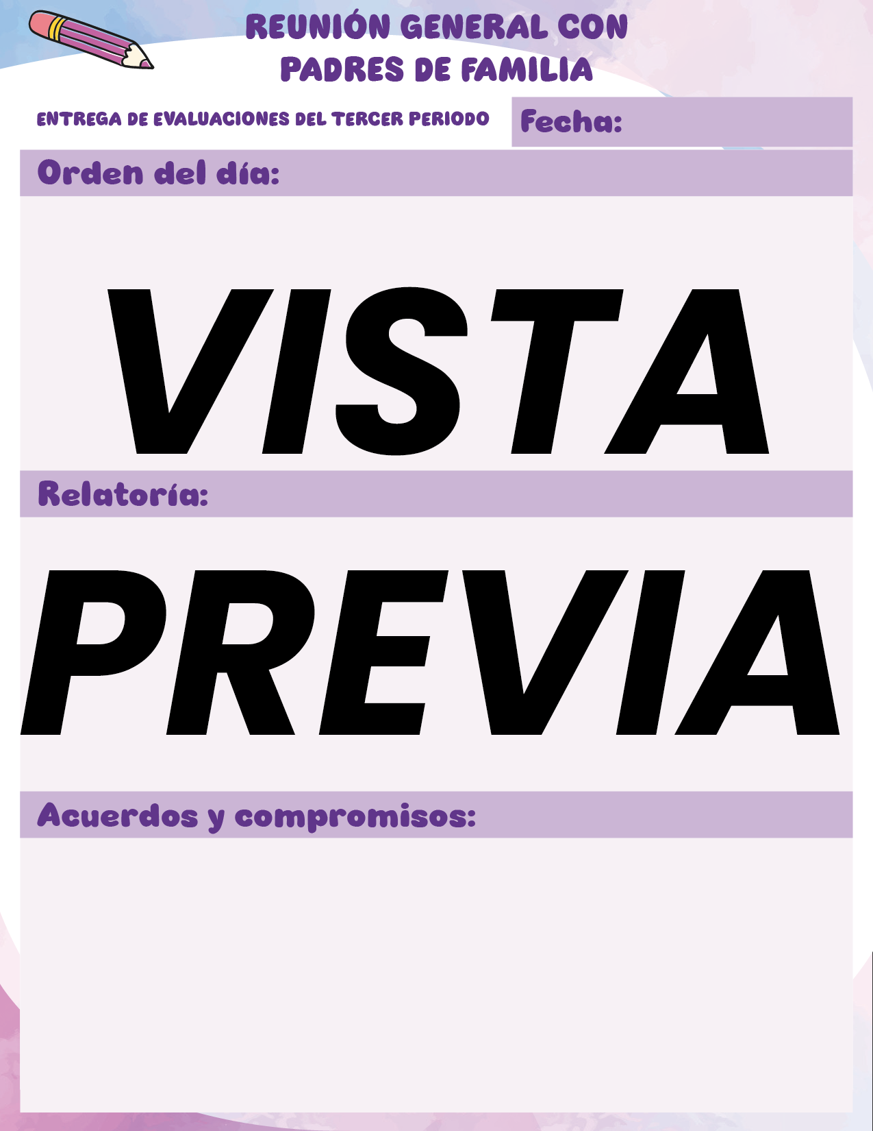 Agenda Colorida MAESTRO Primaria