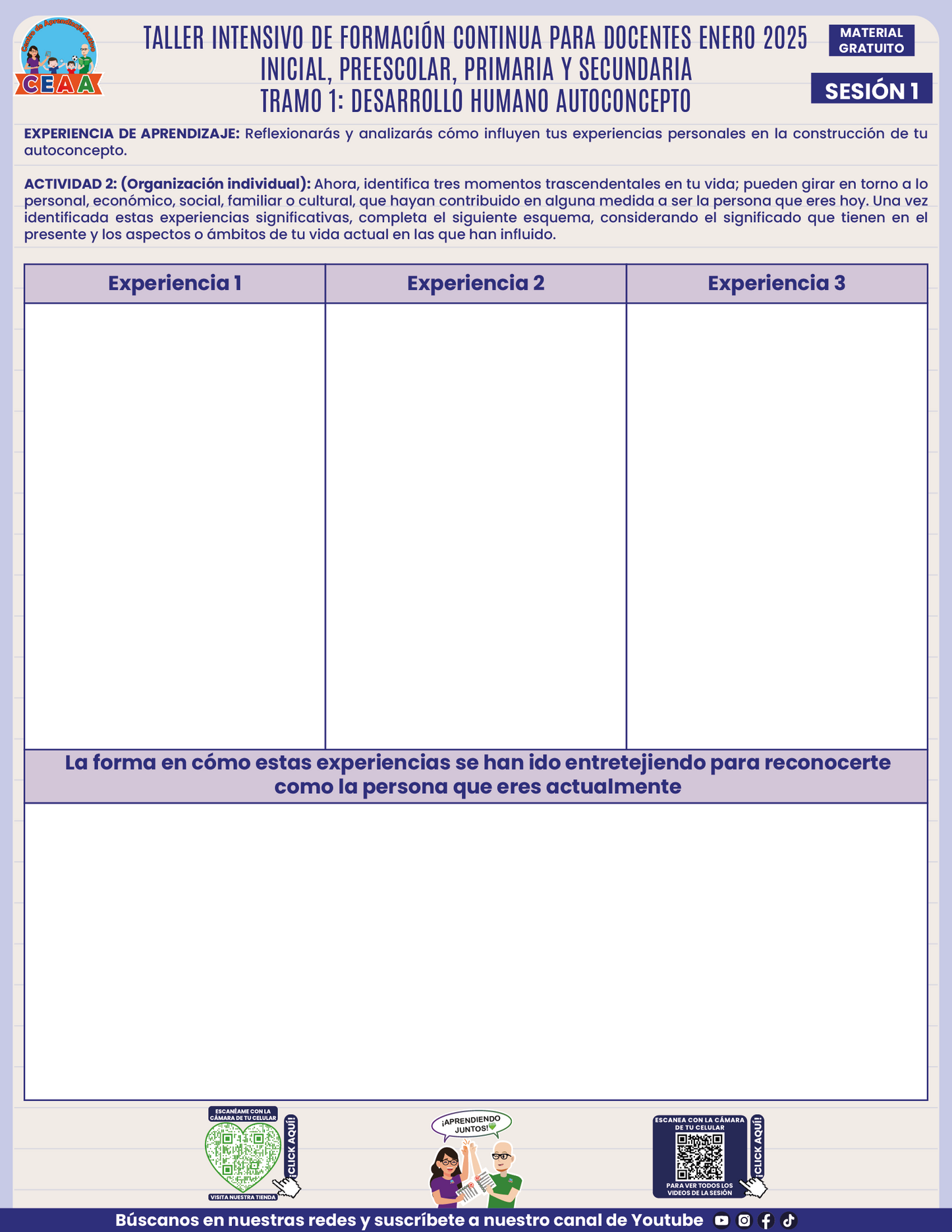 Formatos de Productos en PDF Intensivo Sesión 1 Enero 2025