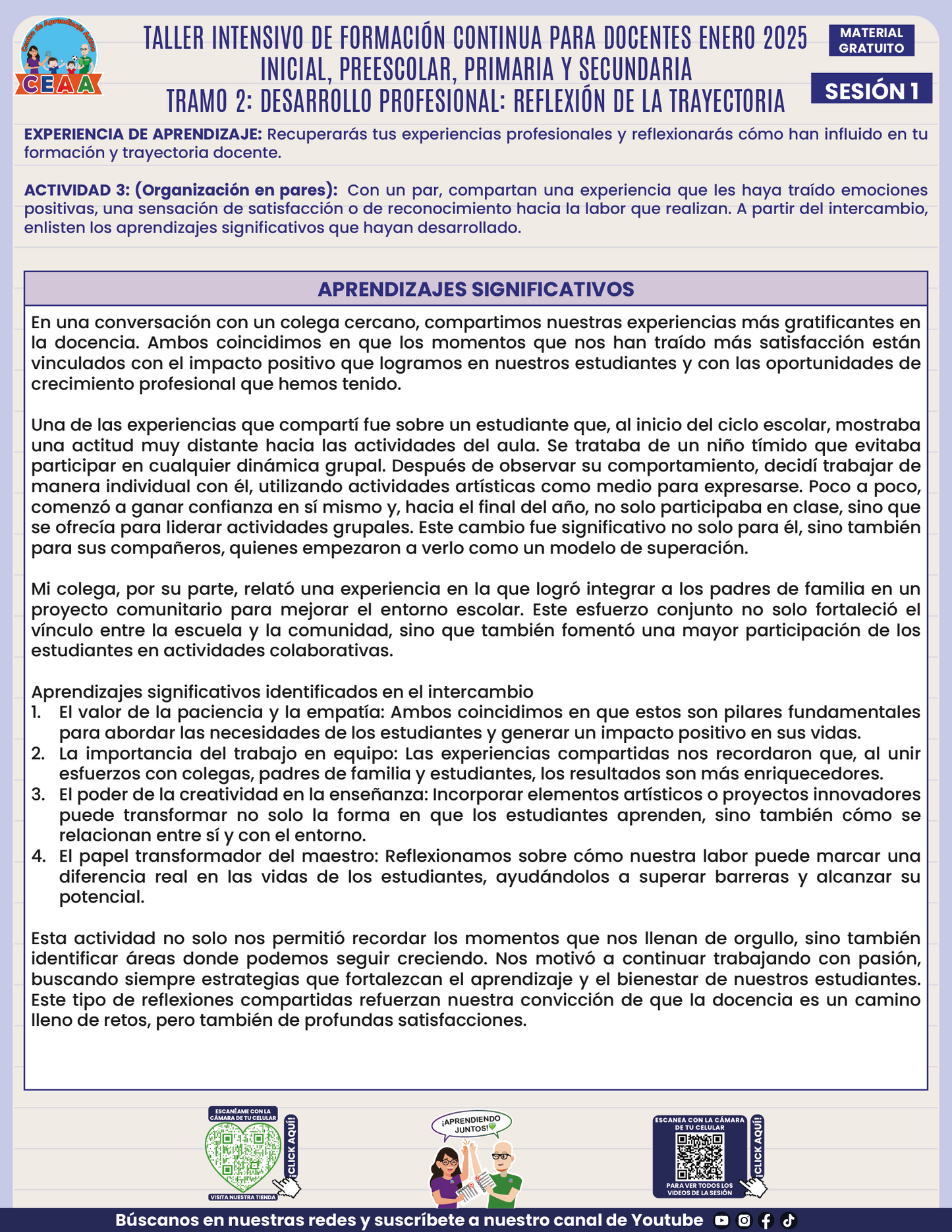 Formatos de Productos en PDF Intensivo Sesión 1 Enero 2025