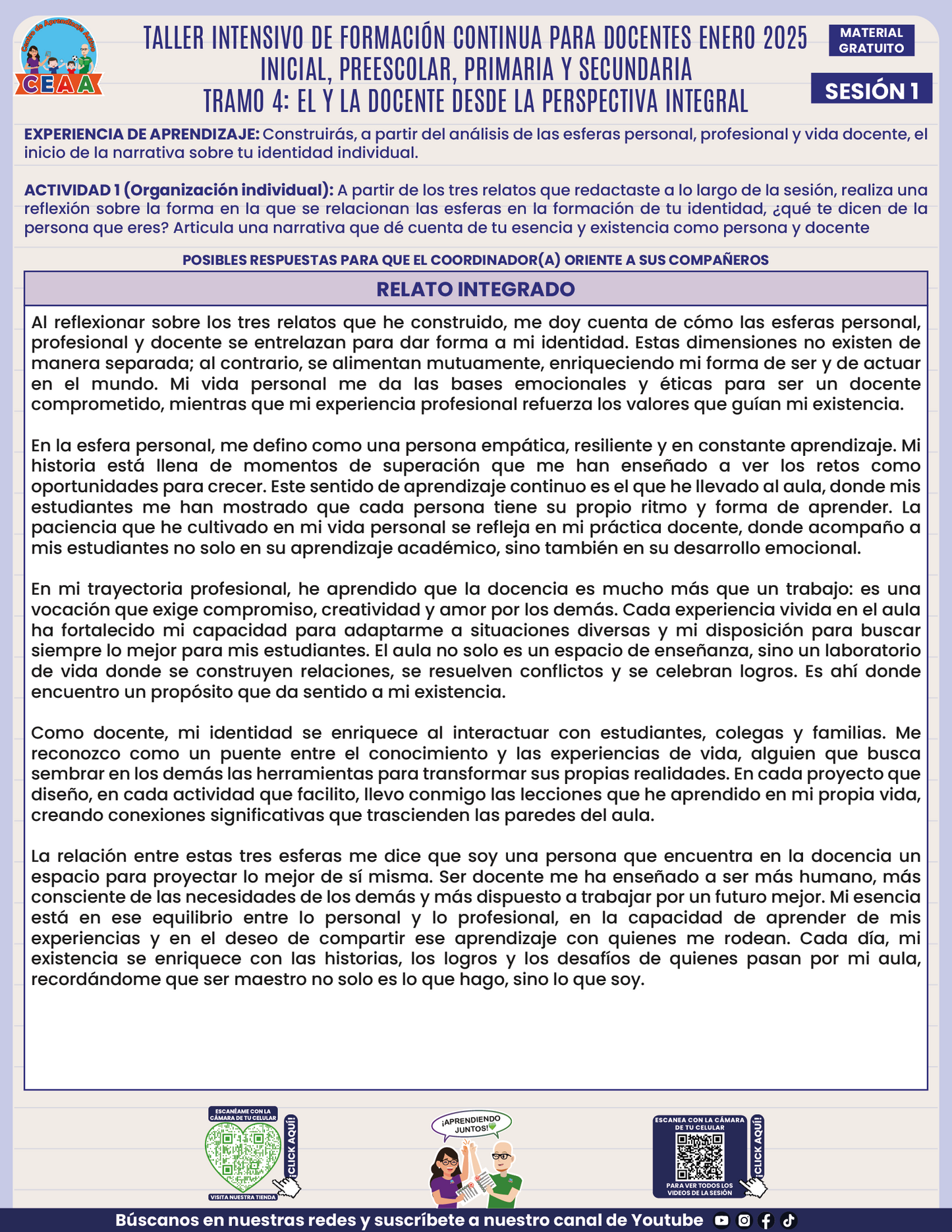 Formatos de Productos en PDF Intensivo Sesión 1 Enero 2025