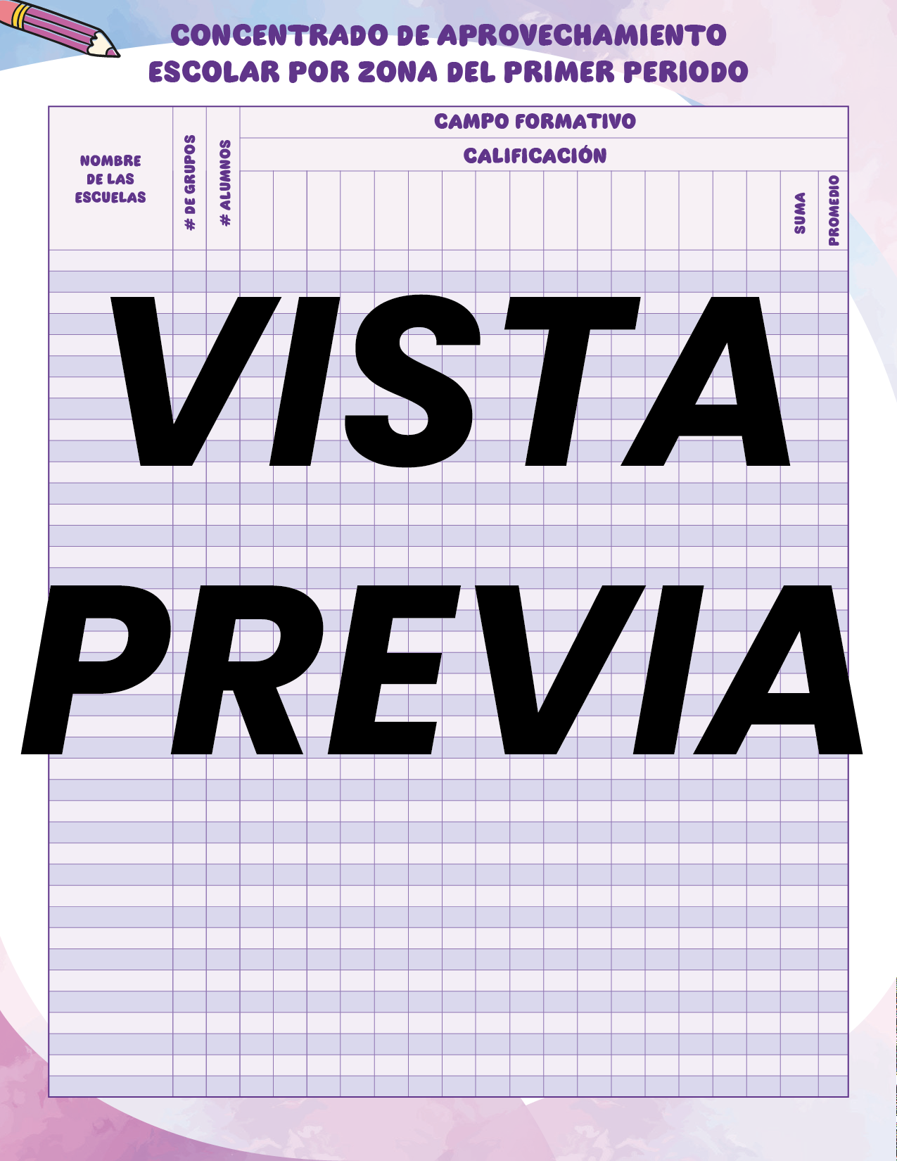 Agenda Colorida SUPERVISOR Primaria