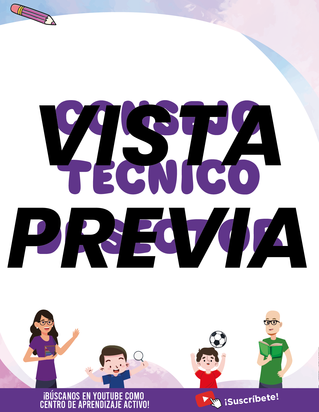 Agenda Colorida SUPERVISOR Primaria