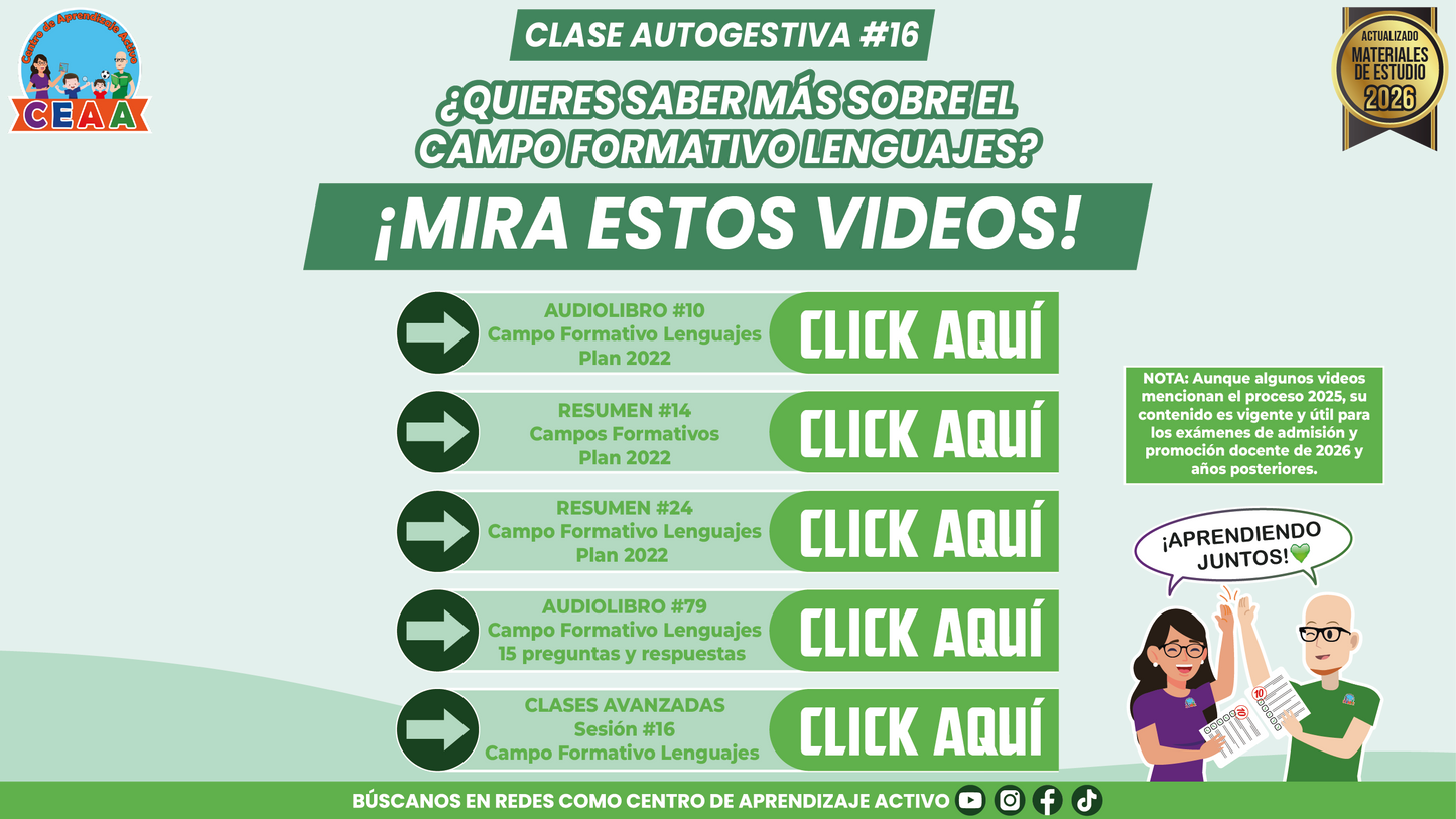 Clase Autogestiva Tema: 16