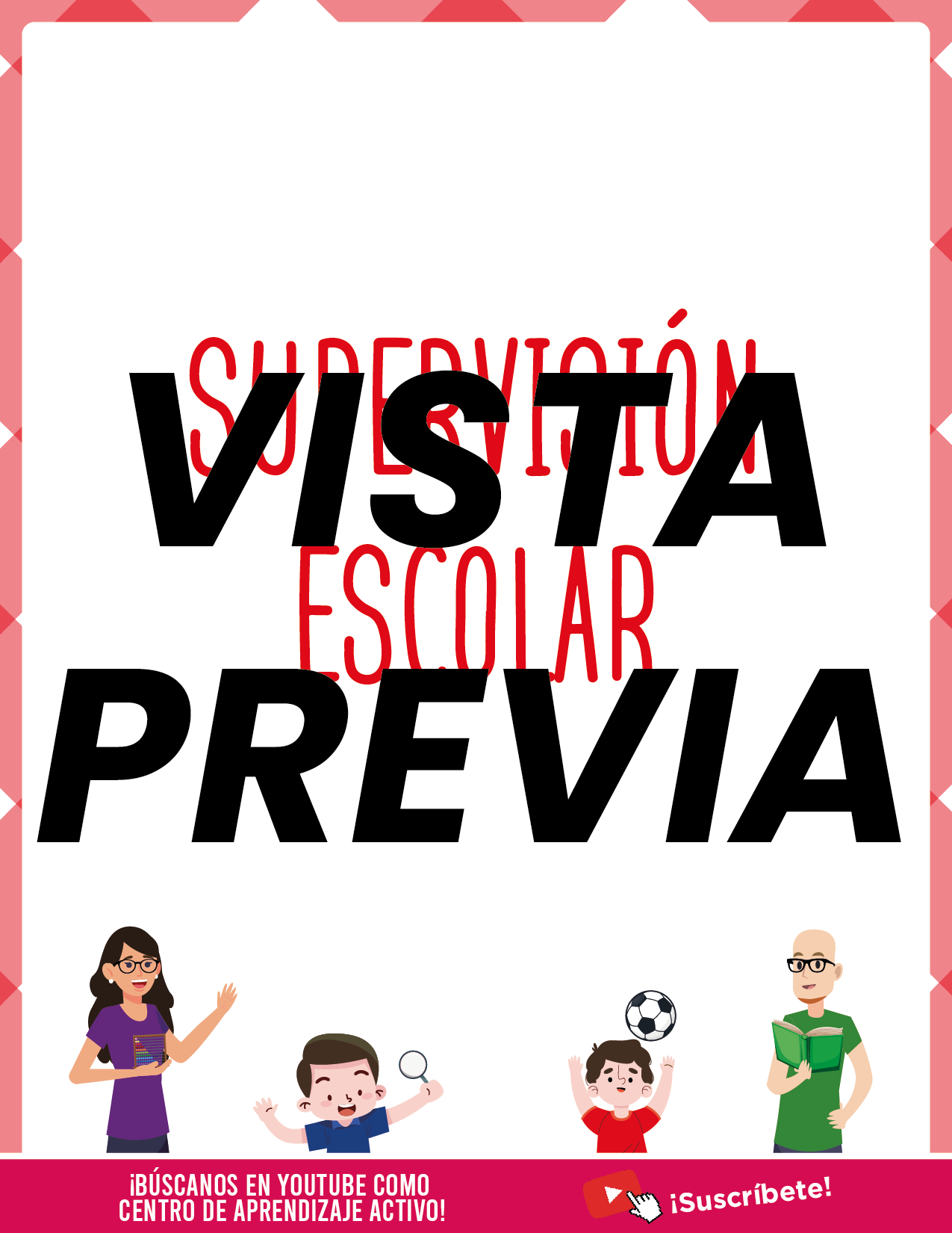 Agenda Manzana SUPERVISOR Secundaria