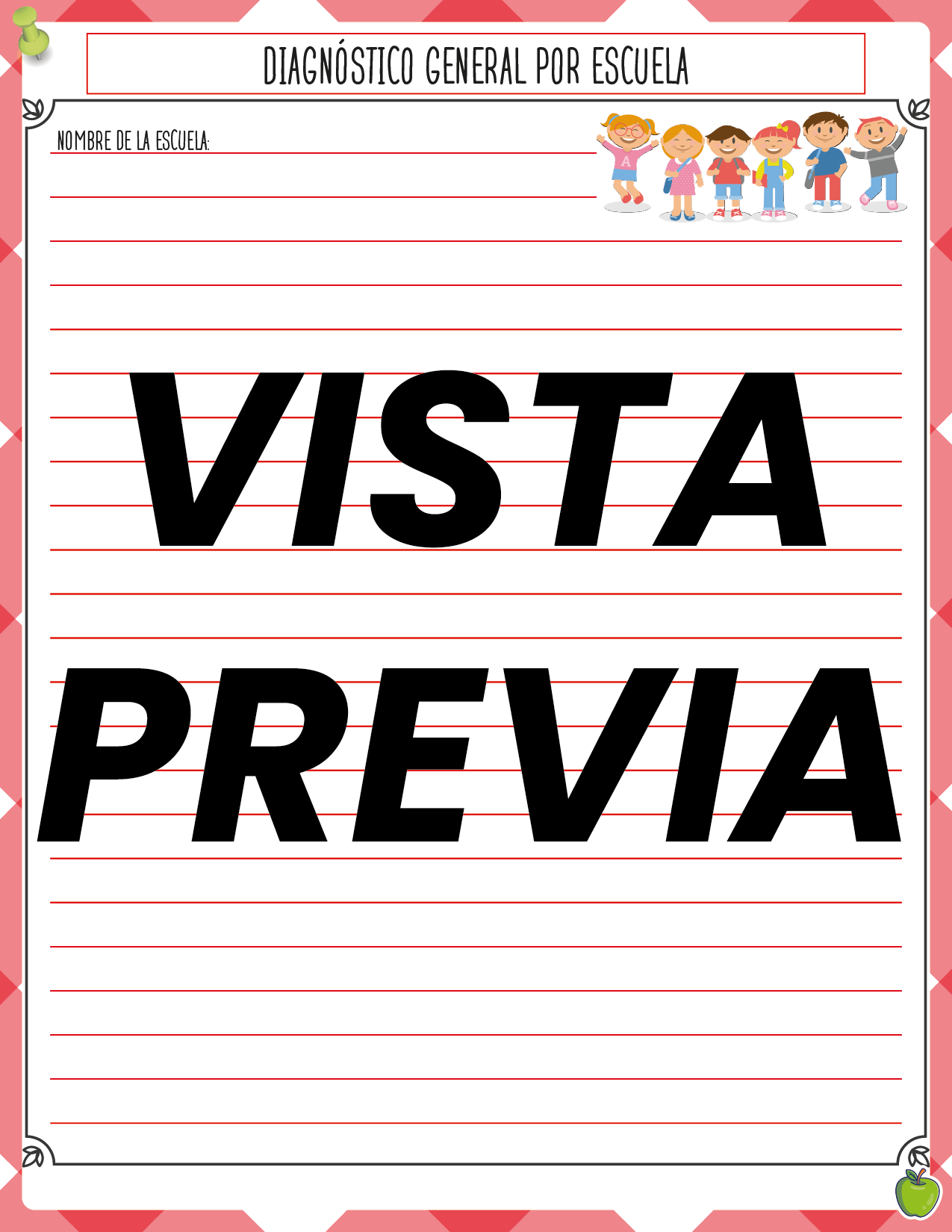 Agenda Manzana SUPERVISOR Secundaria