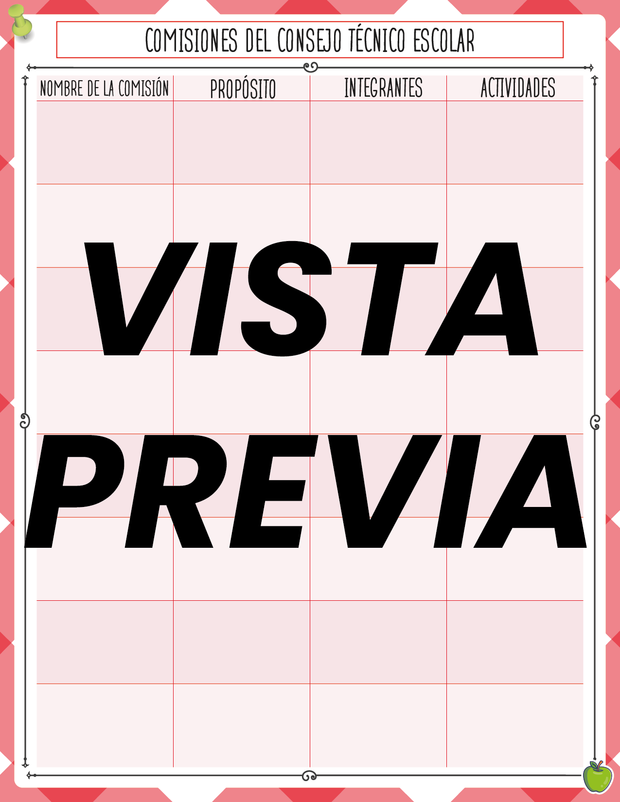 Agenda Manzana SUPERVISOR Secundaria