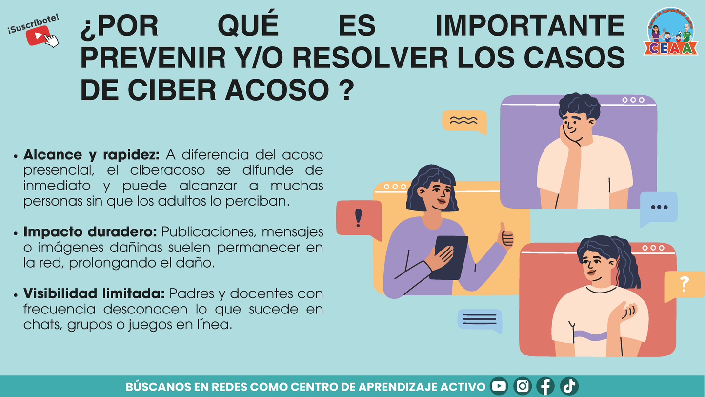 Presentación TODAS Y TODOS CONTRA EL CIBERACOSO (Editable en PowerPoint)
