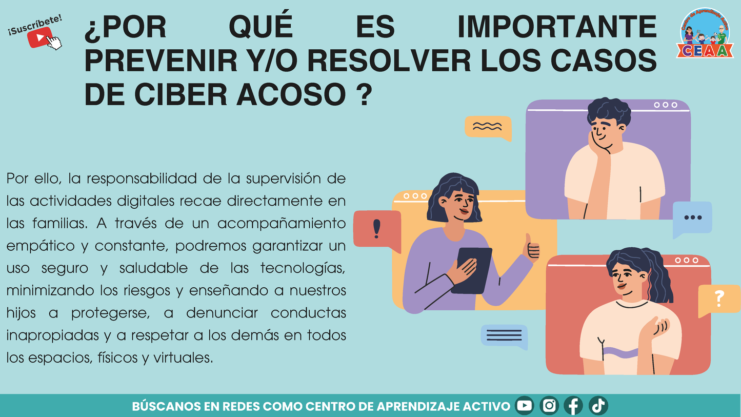 Presentación TODAS Y TODOS CONTRA EL CIBERACOSO (Editable en PowerPoint)