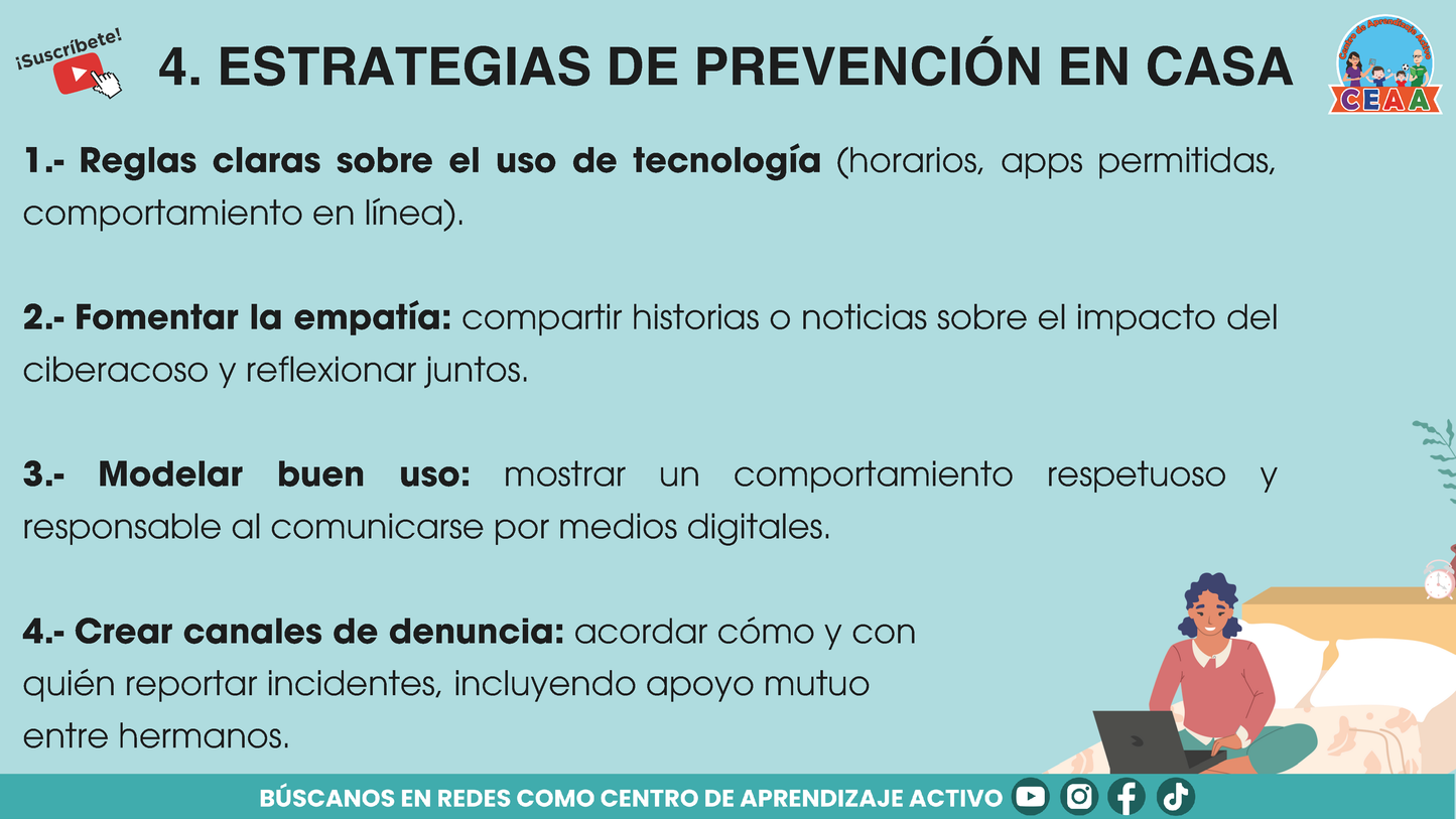 Presentación TODAS Y TODOS CONTRA EL CIBERACOSO (Editable en PowerPoint)