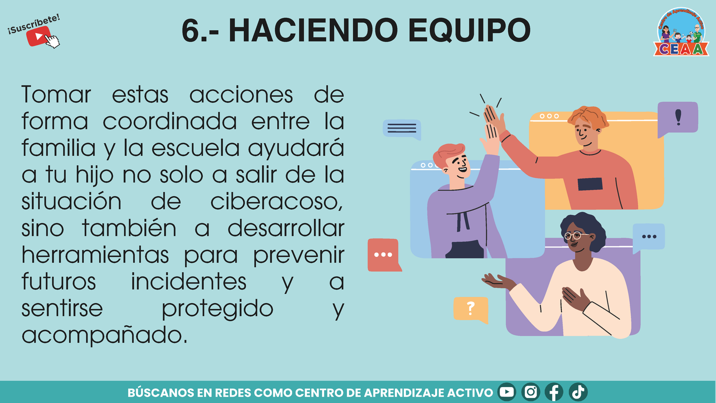 Presentación TODAS Y TODOS CONTRA EL CIBERACOSO (Editable en PowerPoint)